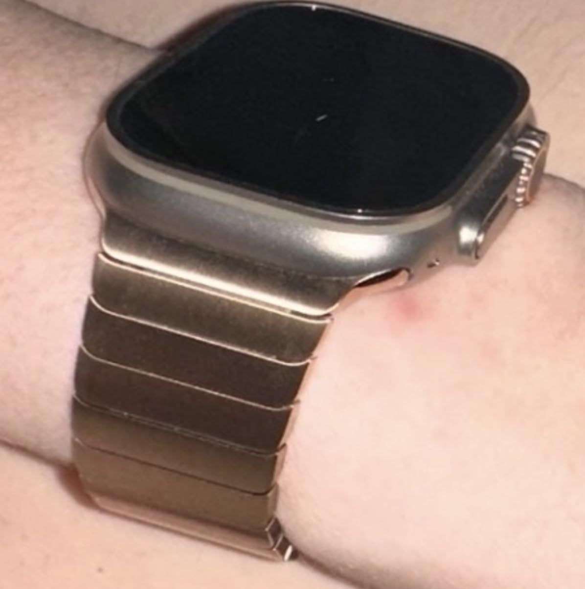 Apple Watch bracciale a maglie 46 mm cinturino oro