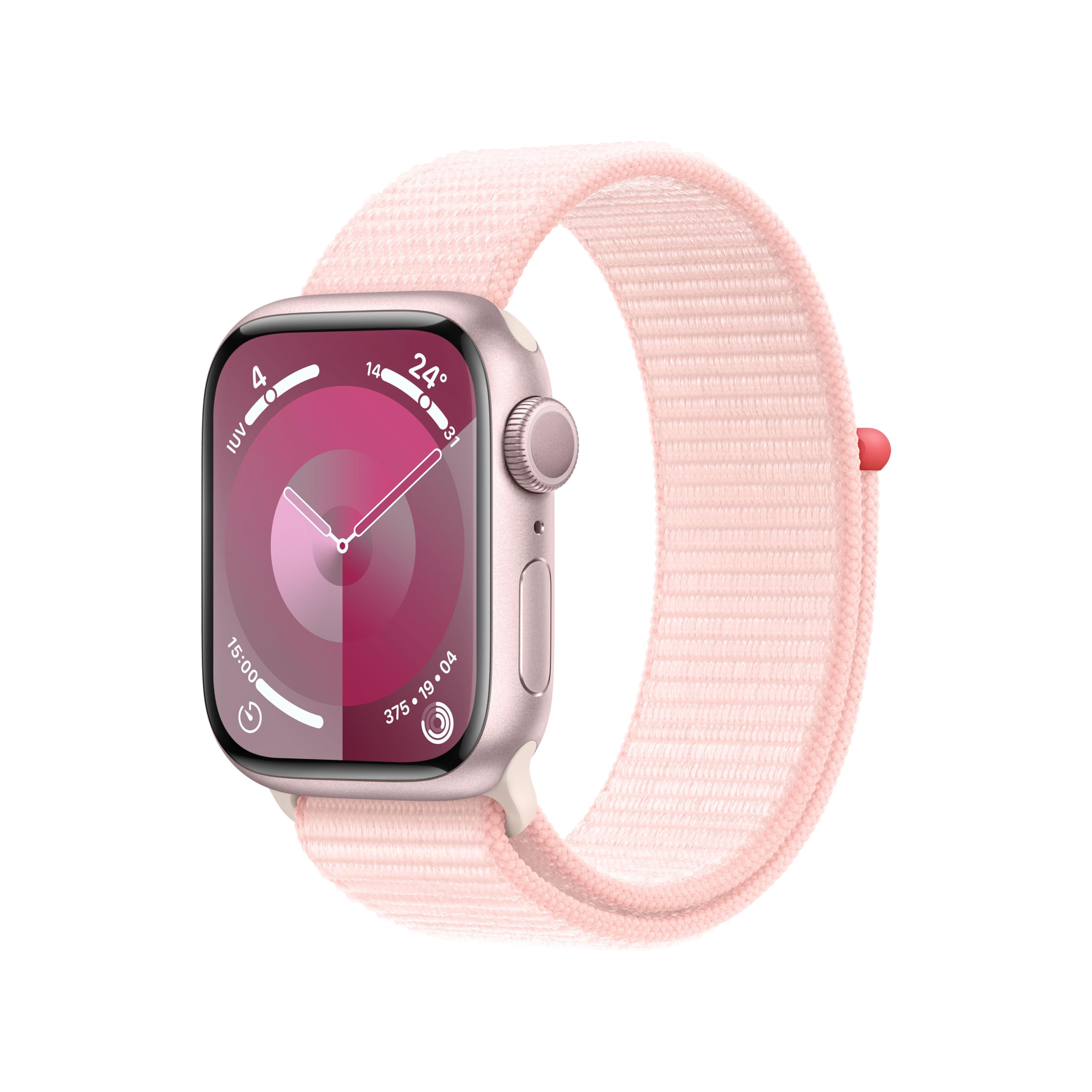 Apple Watch Series 9 GPS 41 mm smartwatch rosa
