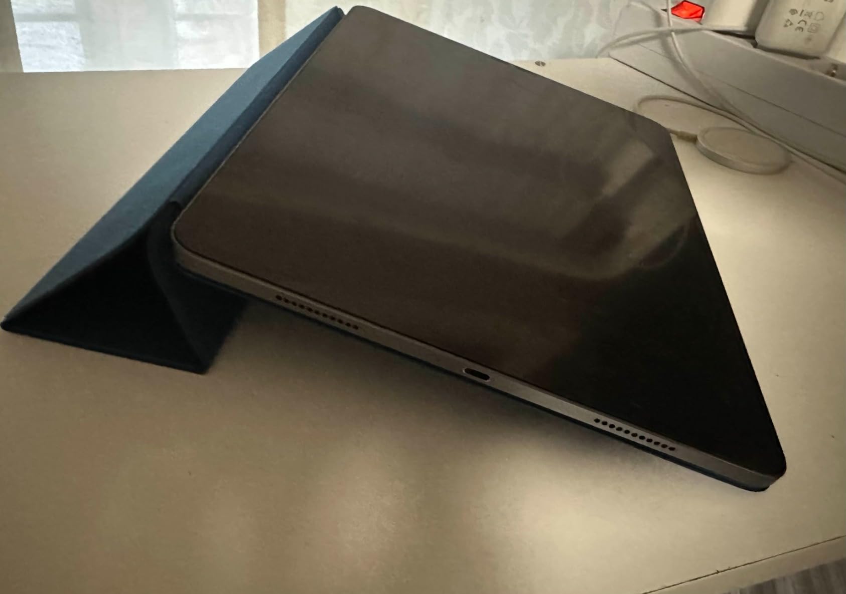 Apple Smart Folio iPad Pro 12,9 5 gen custodia bianca