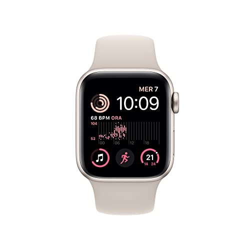 Apple Watch SE 2ª gen smartwatch GPS 40mm galassia