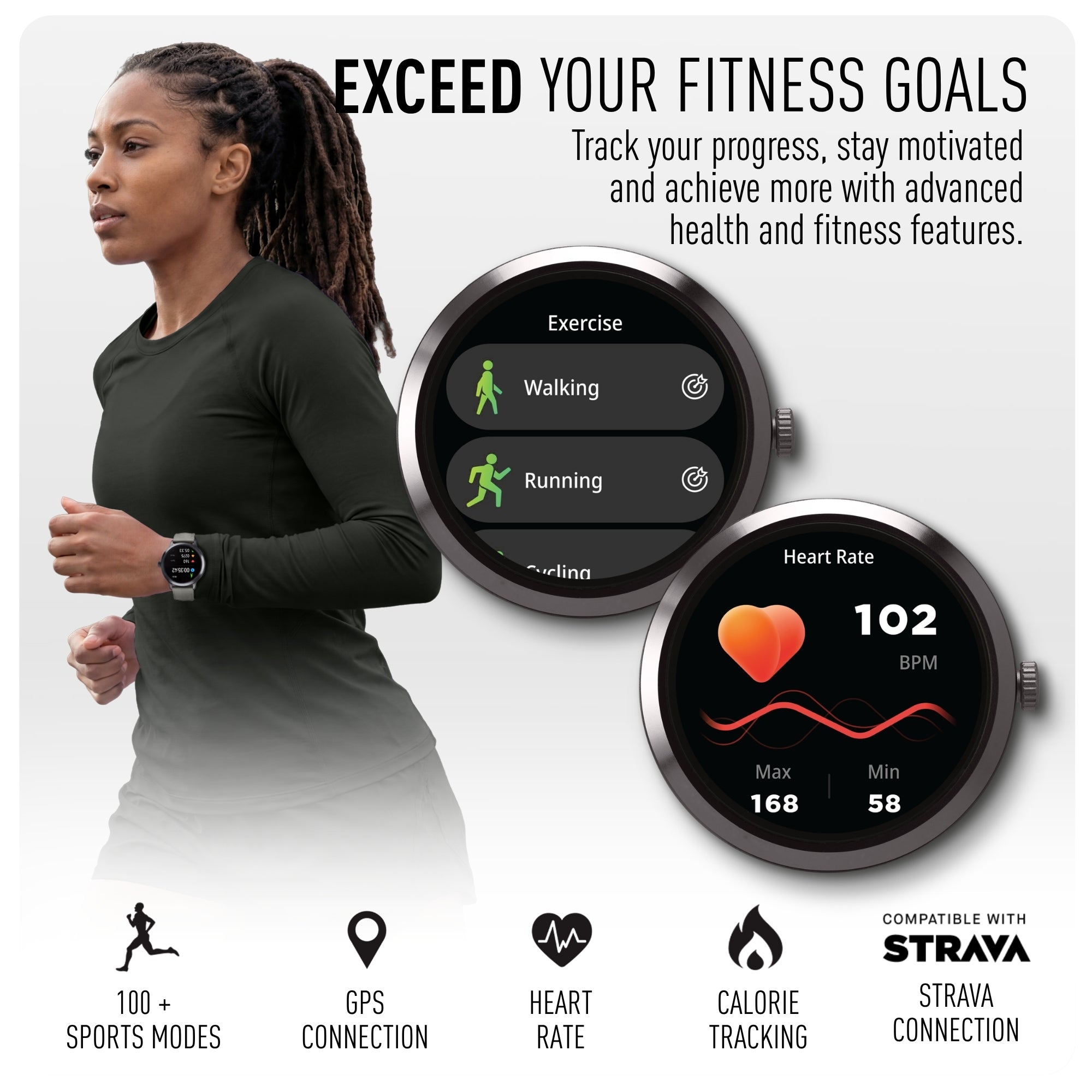 Reflex Active Spectra smartwatch grigio display AMOLED chiamate