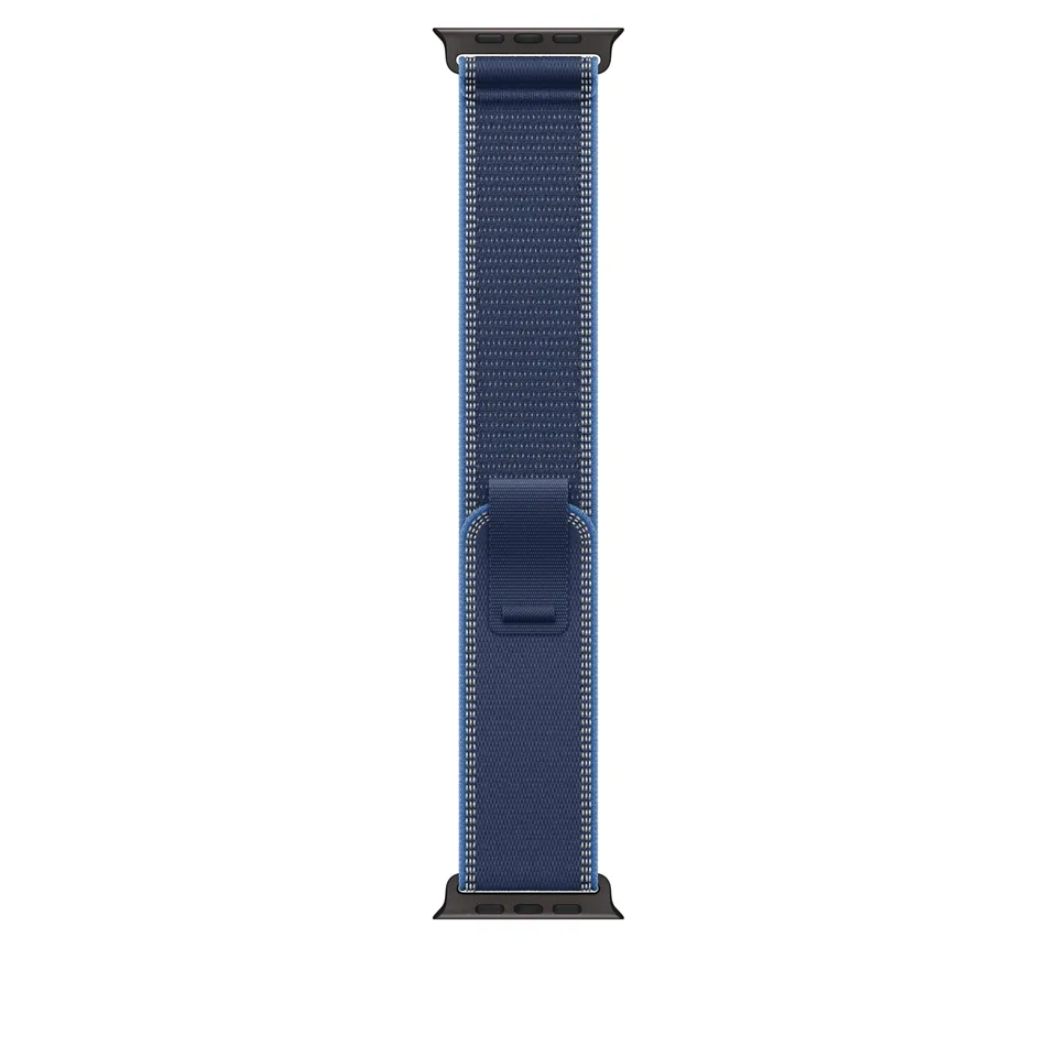 Apple Trail Loop 49 mm cinturino blu/blu acceso S/M nylon
