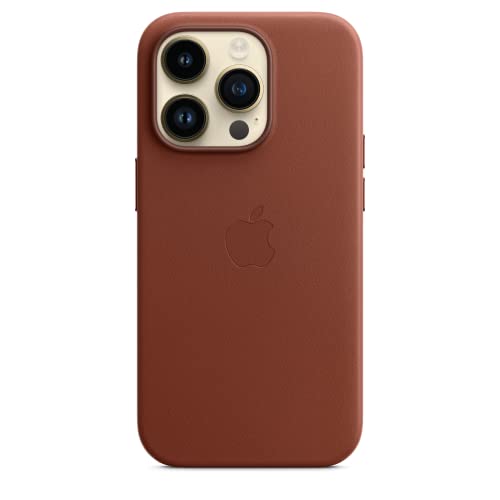 Apple iPhone 14 Pro custodia in pelle MagSafe terra d’ombra