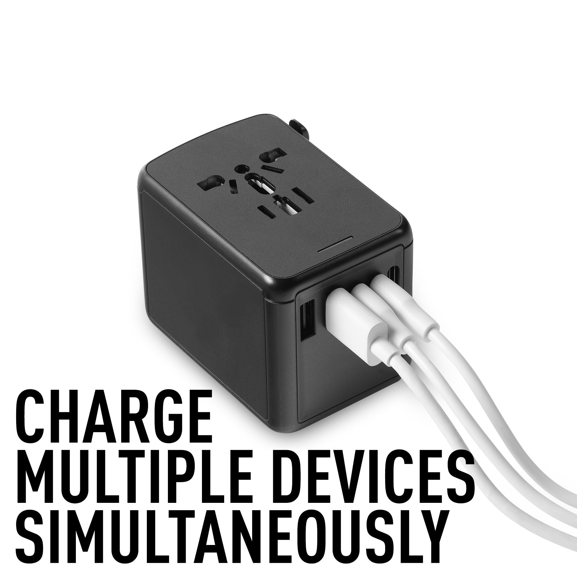 Reflex Active adattatore viaggio universale USB custodia