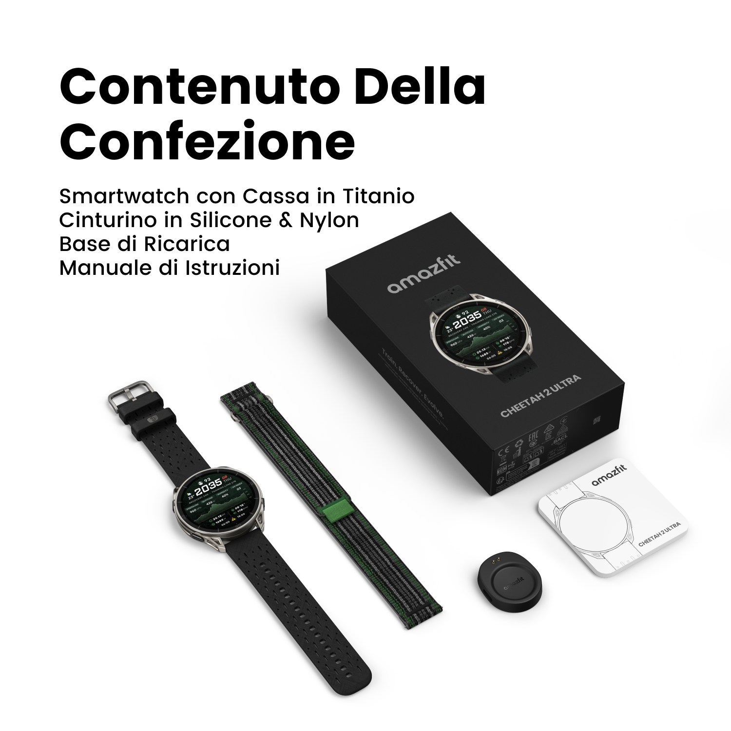 Amazfit Cheetah 2 Ultra smartwatch Titanio GPS 33 ore