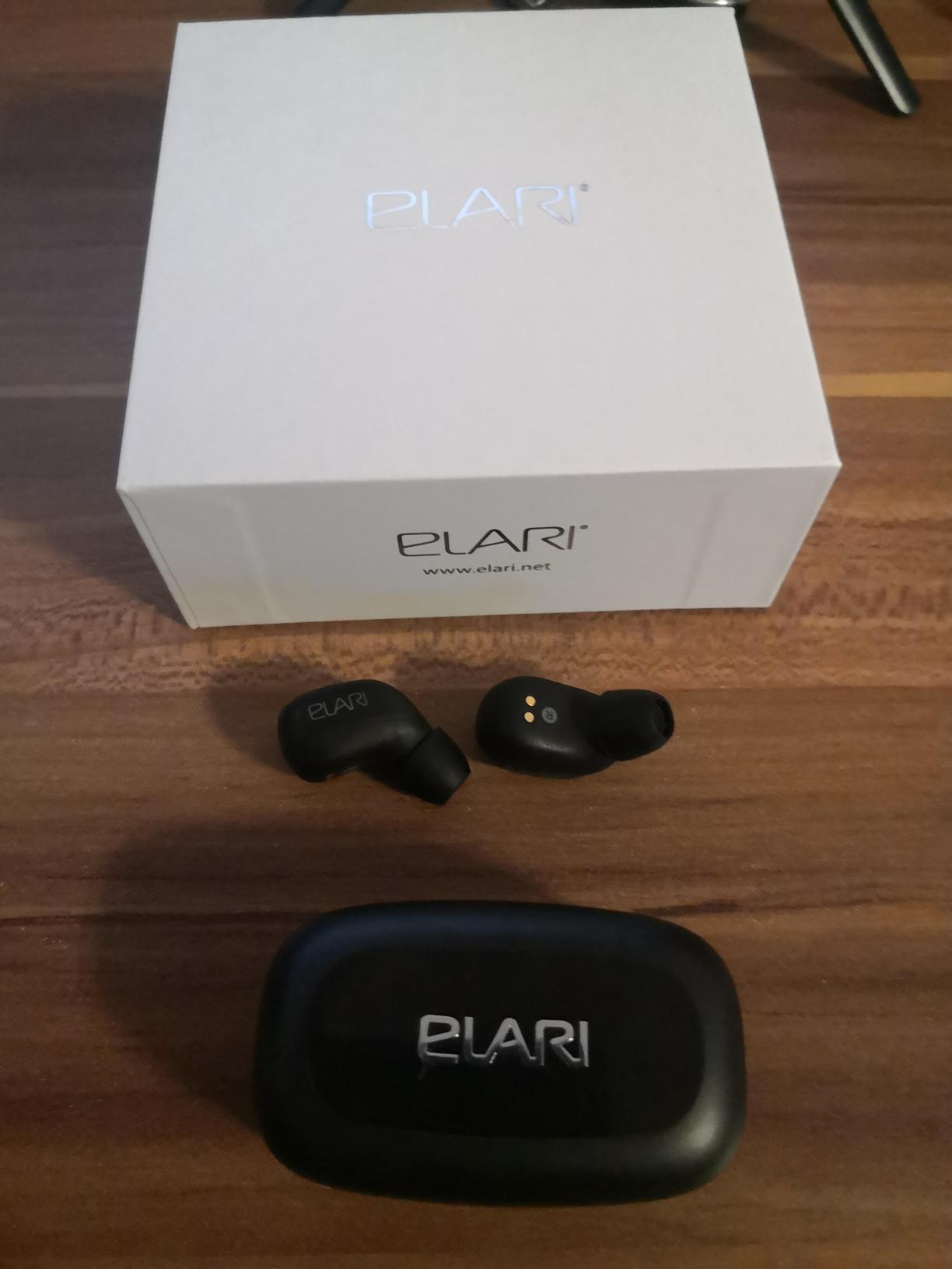 Elari EarDrops cuffie wireless nere 3,9g