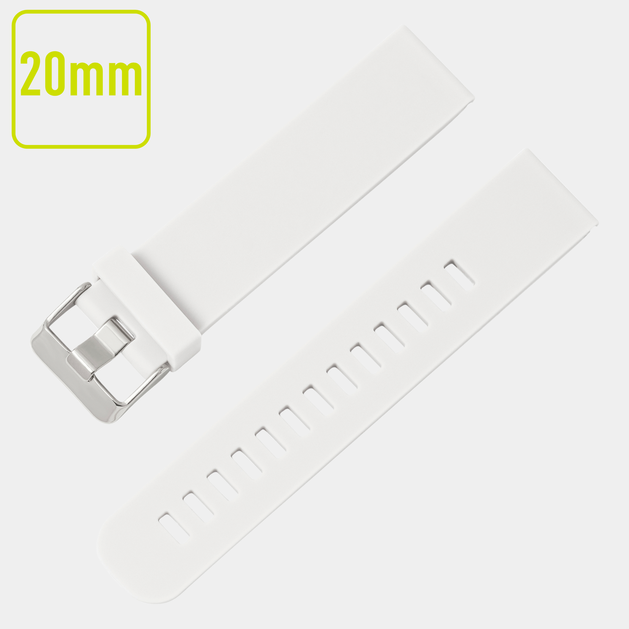 Reflex Active cinturino silicone bianco 20mm