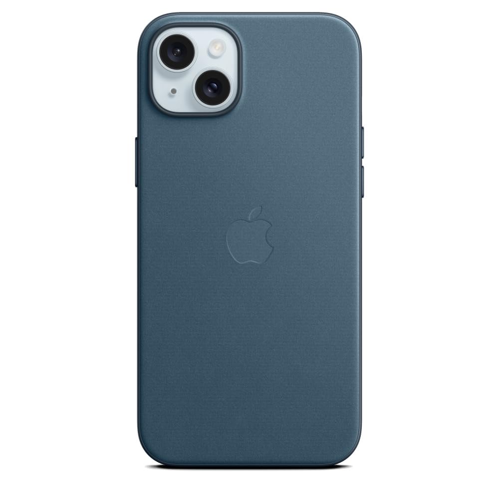 Apple FineWoven iPhone 15 Plus custodia Blu Pacifico