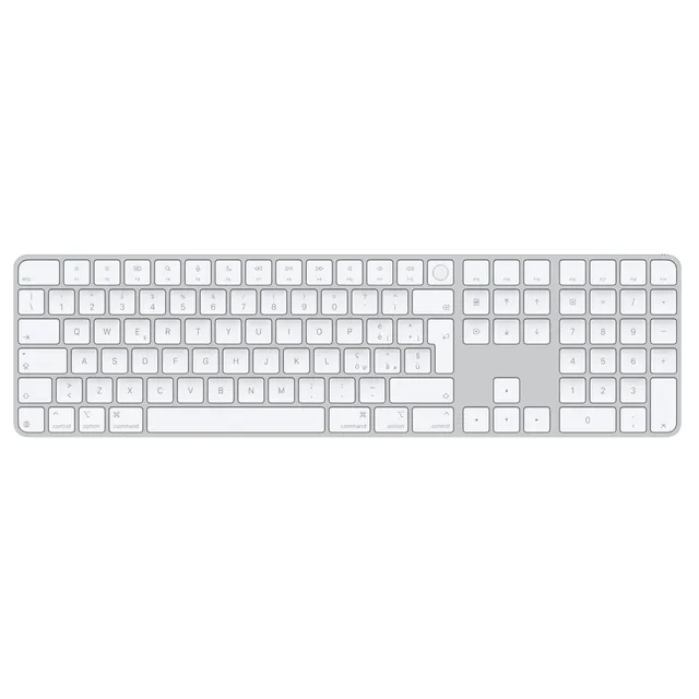 Apple Magic Keyboard Touch ID tastiera italiano tasti bianchi