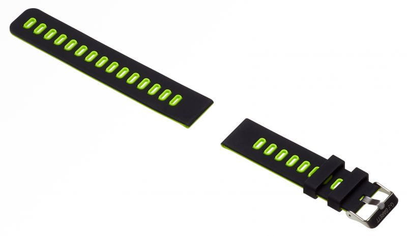 Garett Sport 7 cinturino silicone nero verde 22 mm