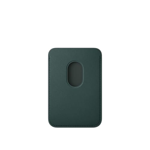 Apple FineWoven portafoglio MagSafe verde scuro 3 carte
