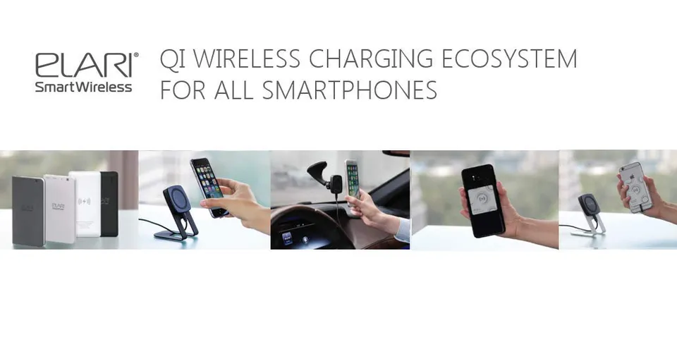 Elari MagnetCharger supporto auto ricarica wireless Qi
