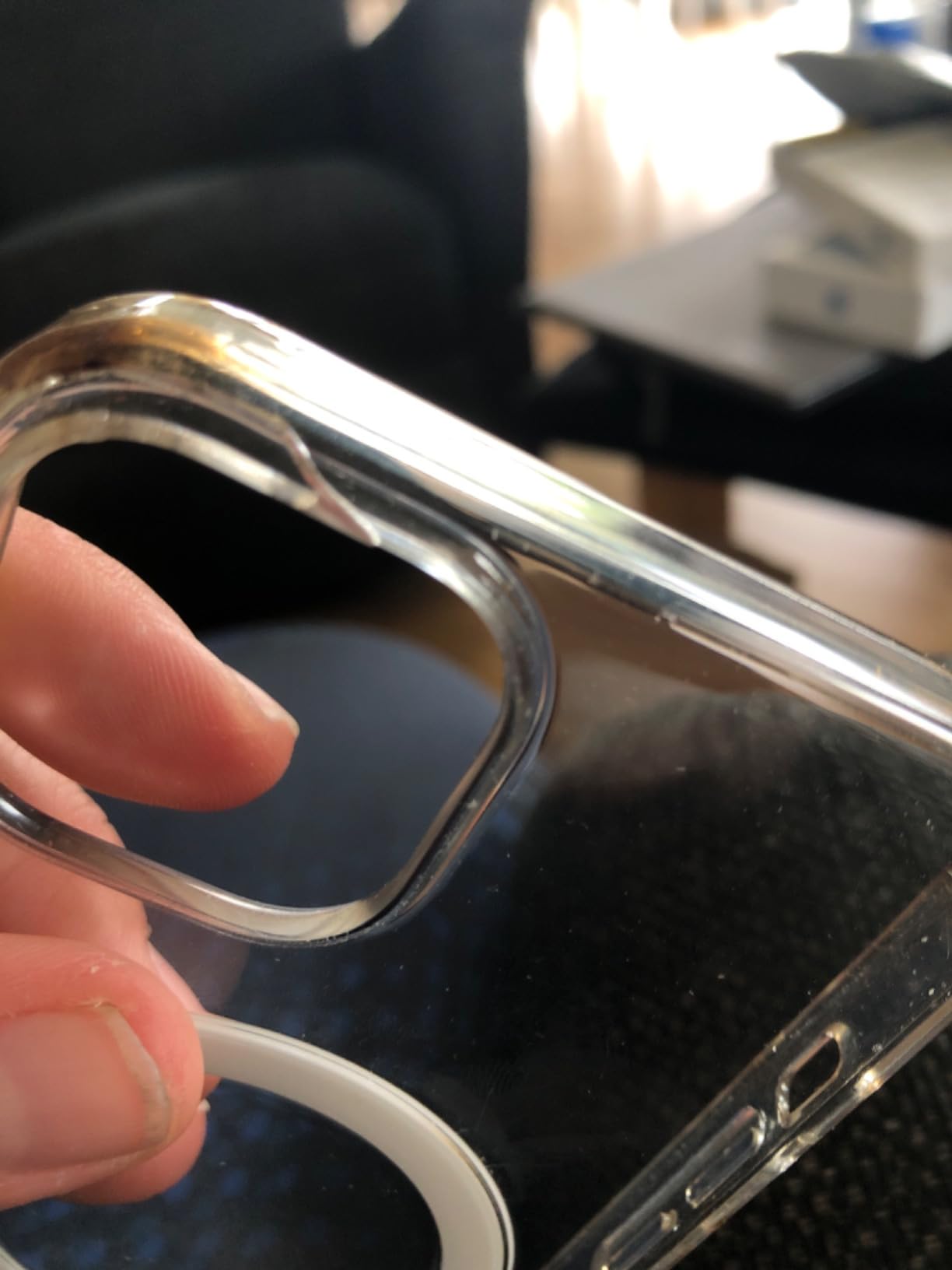 Apple Custodia MagSafe Trasparente iPhone 14 Policarbonato