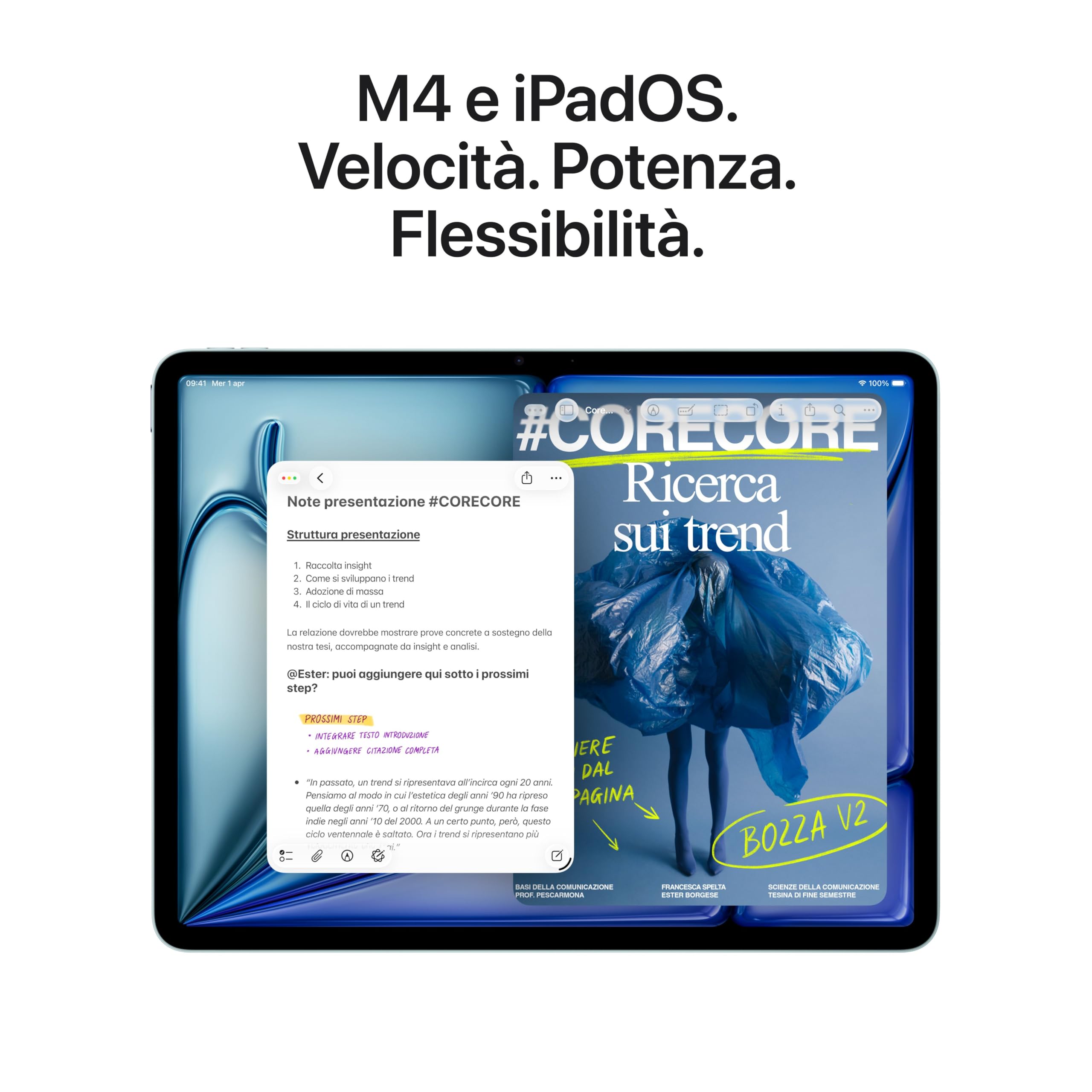Apple iPad Air 13 M4 tablet 128GB viola Wi-Fi
