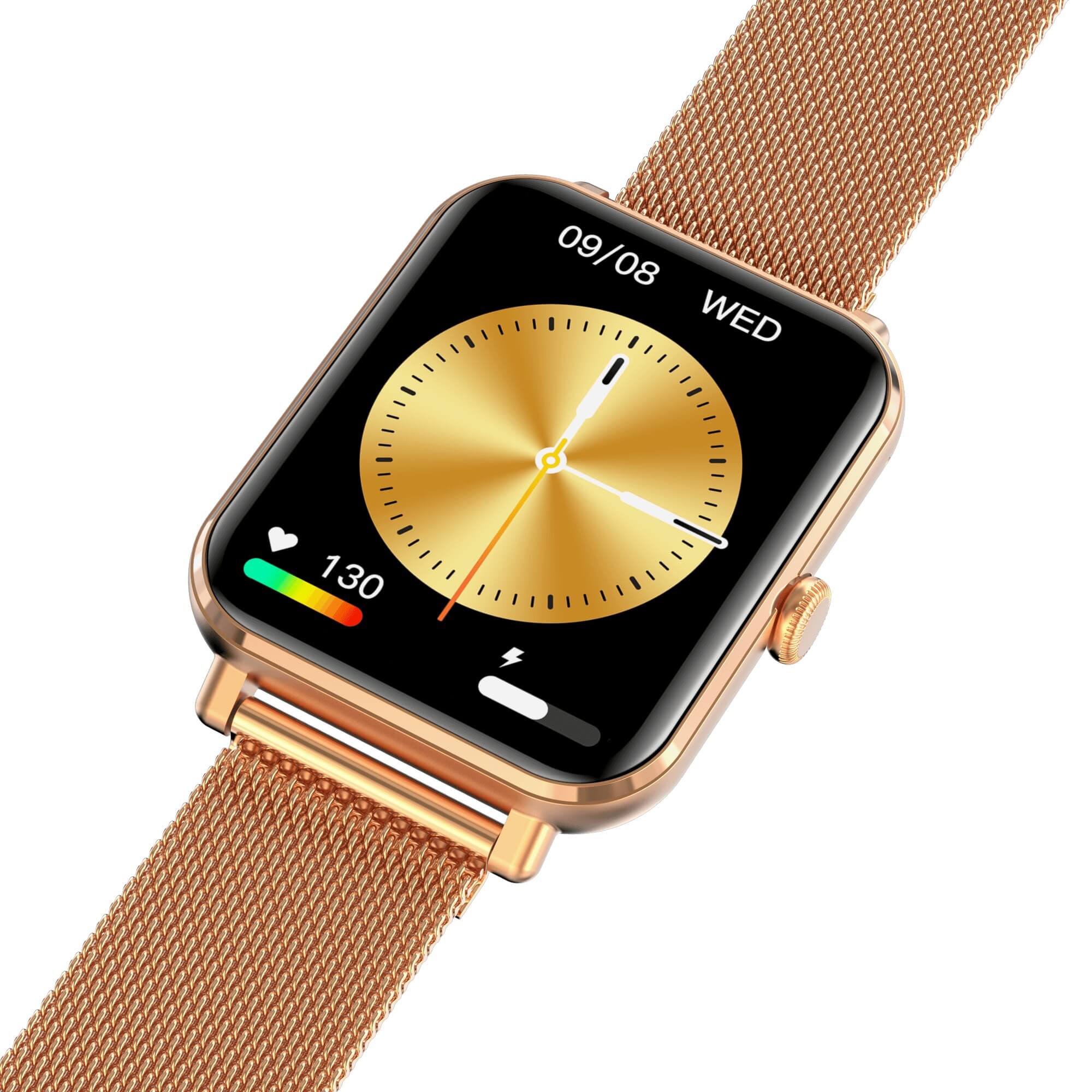 Garett GRC Classic smartwatch AMOLED oro acciaio