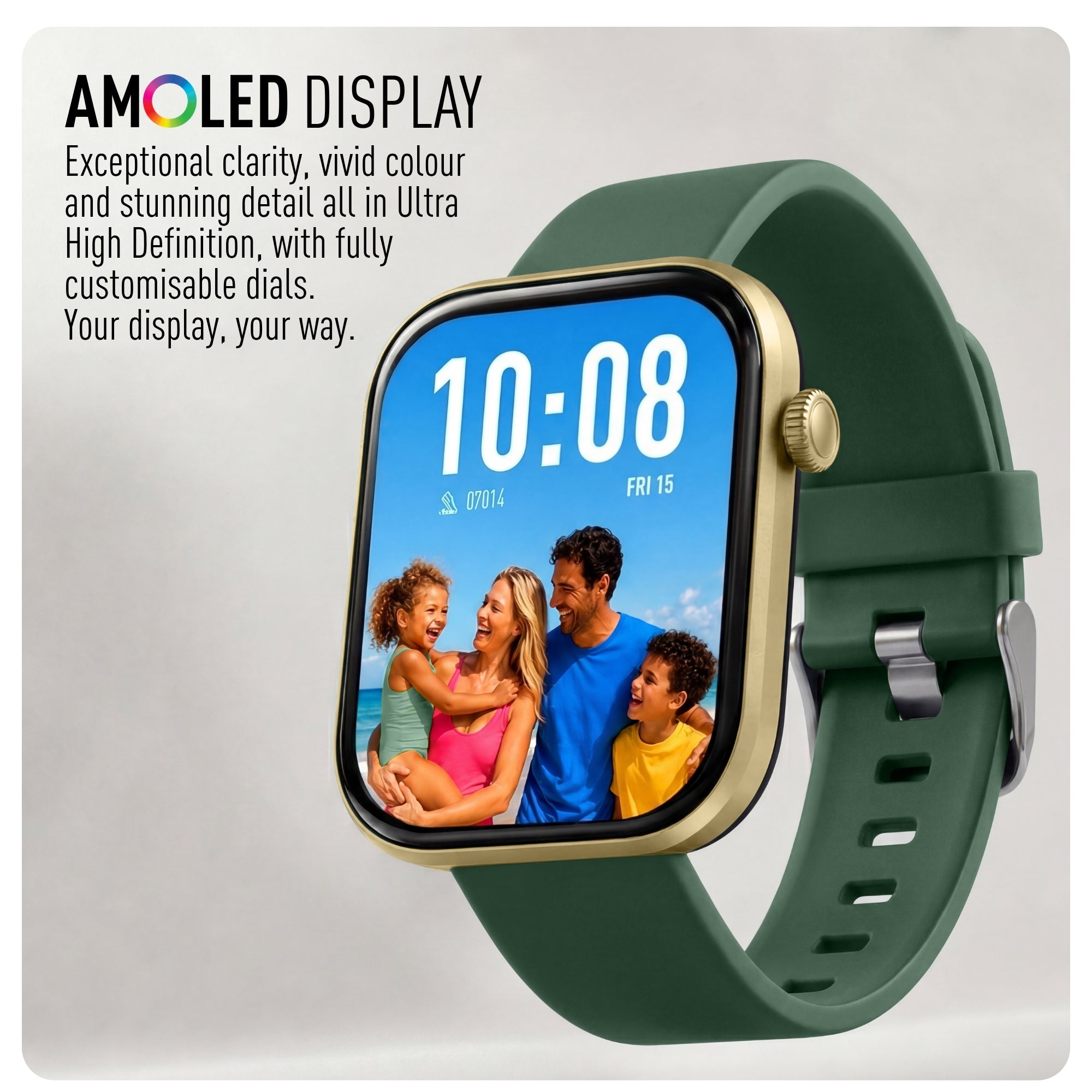 Reflex Active Spectra RA-SP-300S-10 smartwatch verde AMOLED