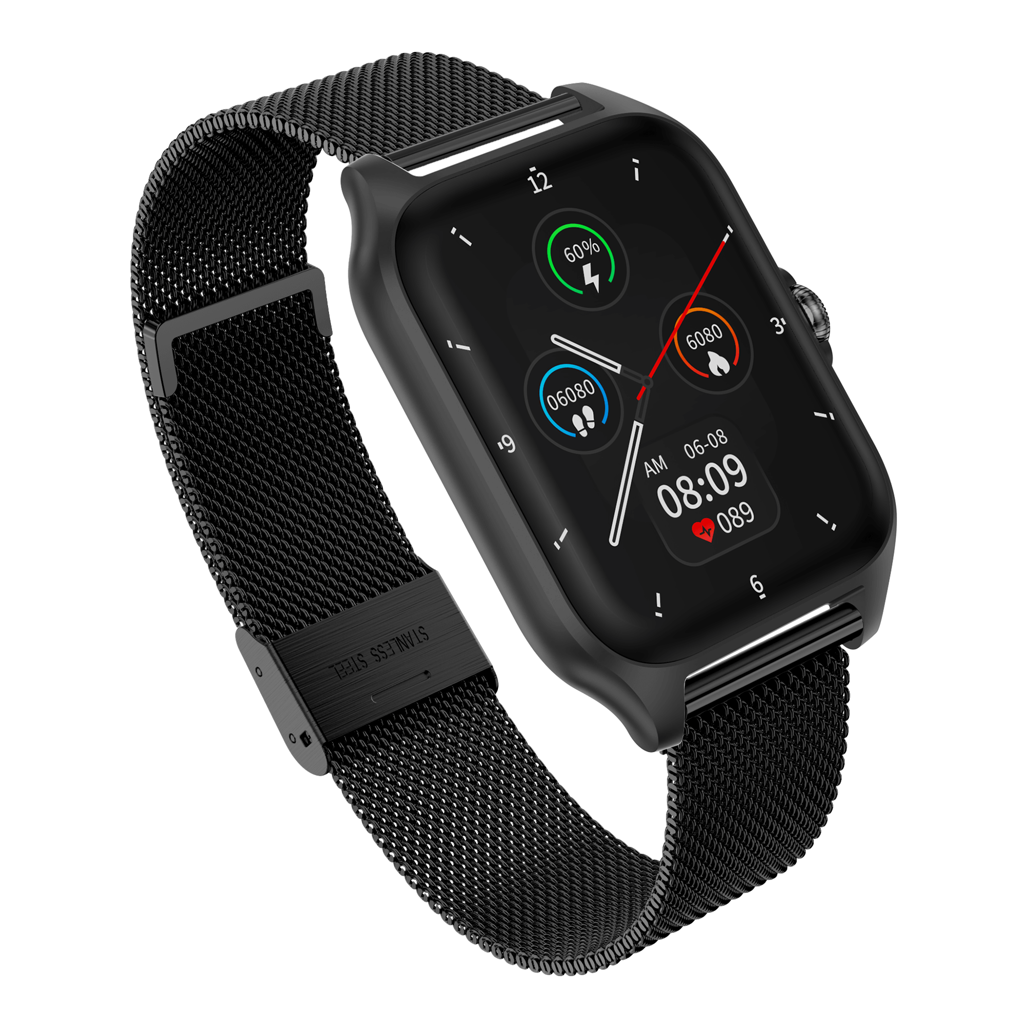 Garett GRC Activity 2 smartwatch nero opaco AMOLED