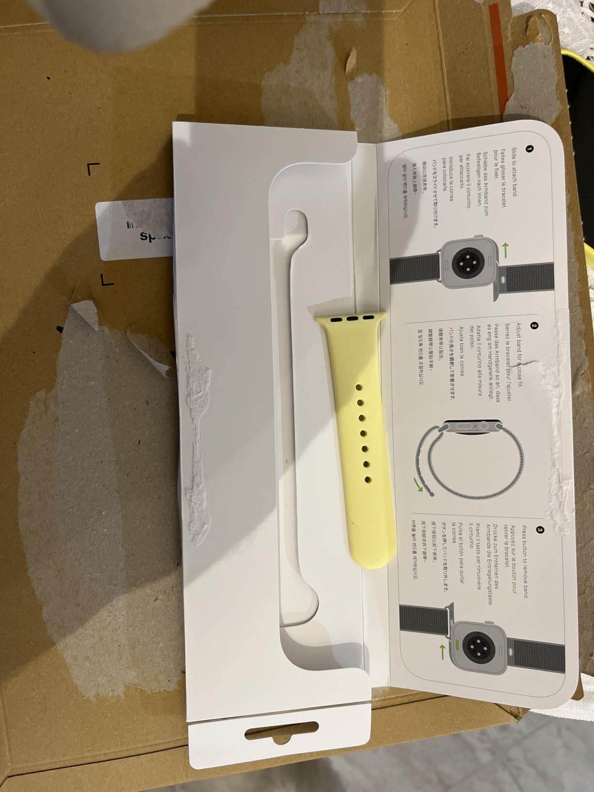 Apple Watch Sport Loop cinturino 40 mm Pervinca nylon traspirante