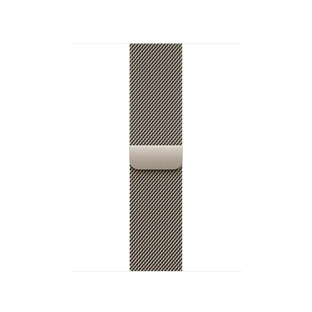 Apple Maglia Milanese 42 mm cinturino naturale acciaio