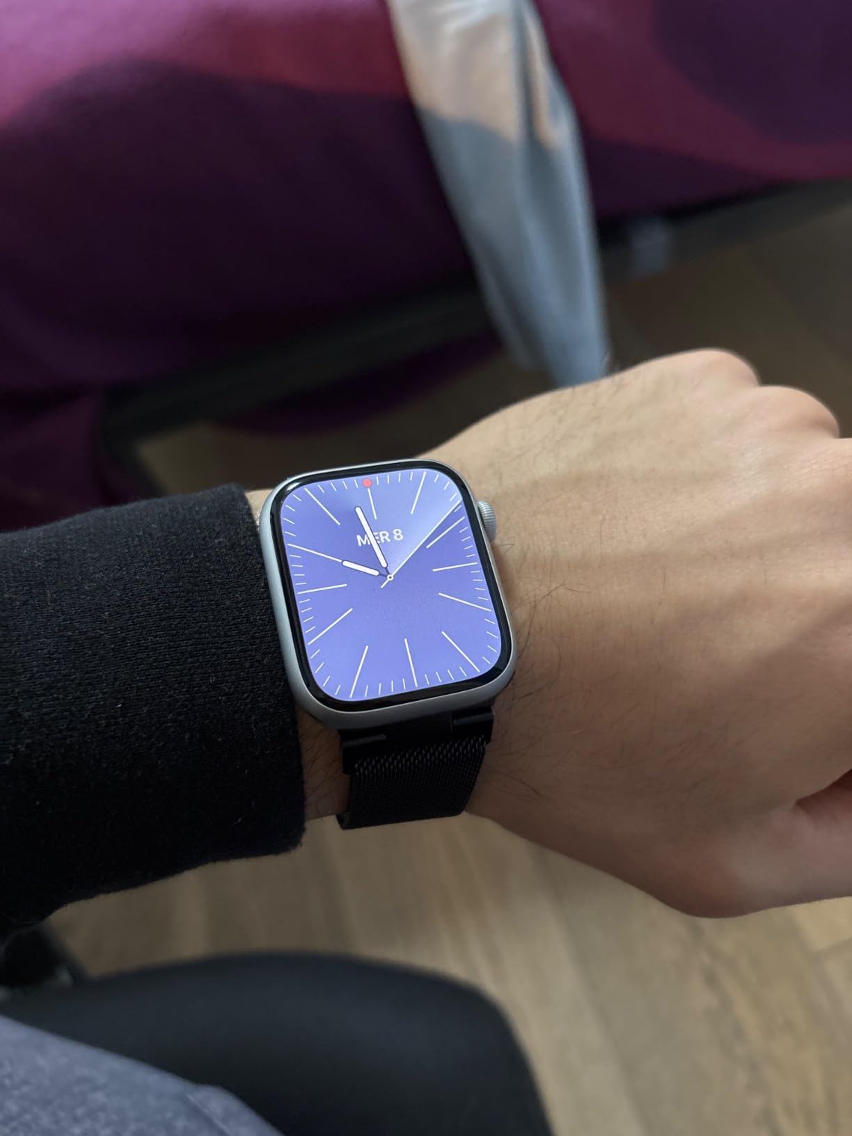Apple Watch Series 9 GPS Cellular 45mm smartwatch argento ECG