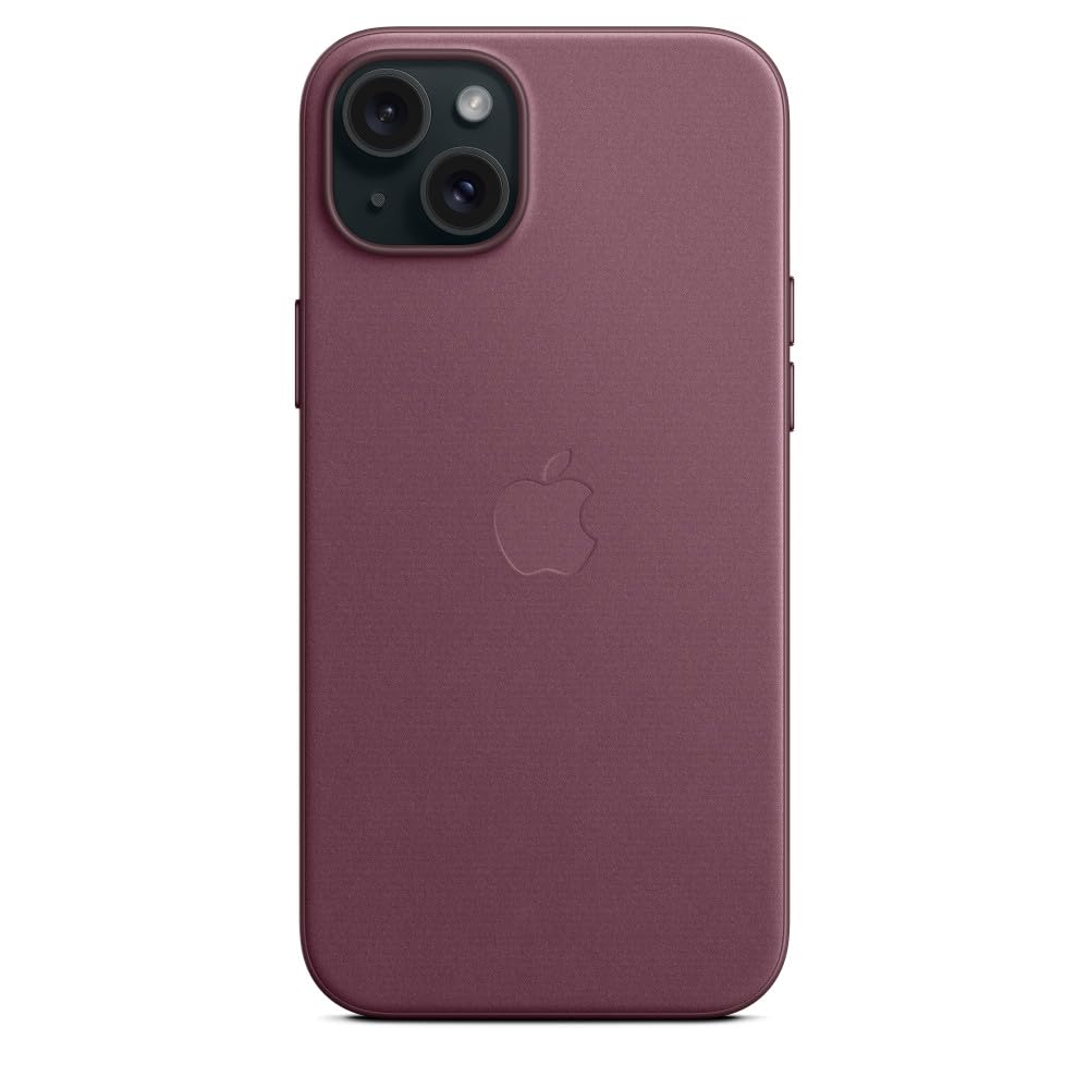 Apple FineWoven Custodia iPhone 15 Plus MagSafe Gelso