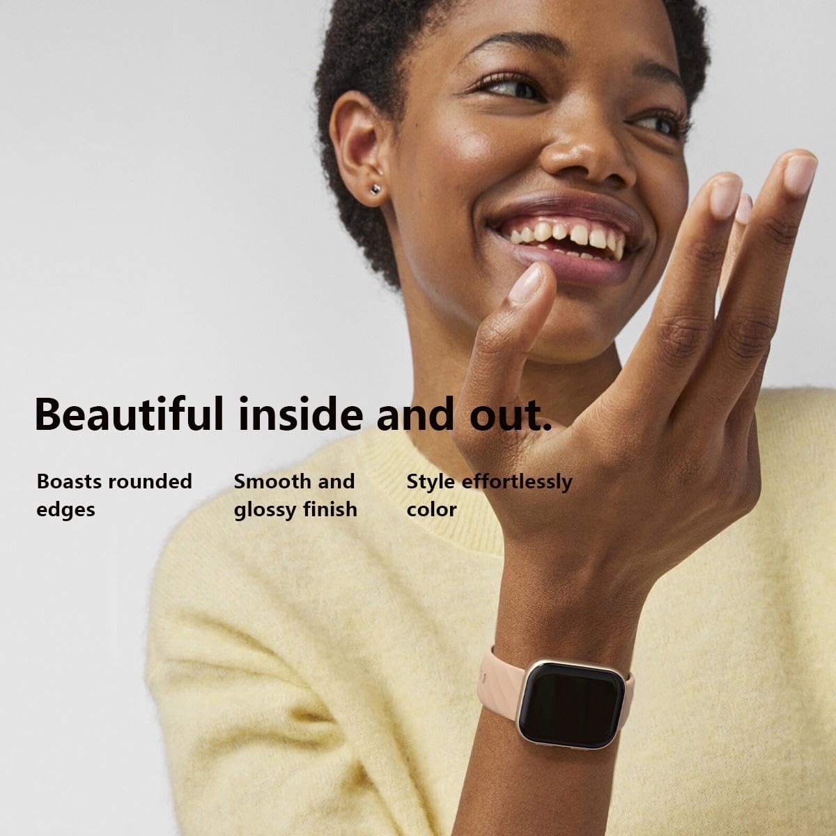 Fitvii HM57 smartwatch oro rosa battito pressione sonno