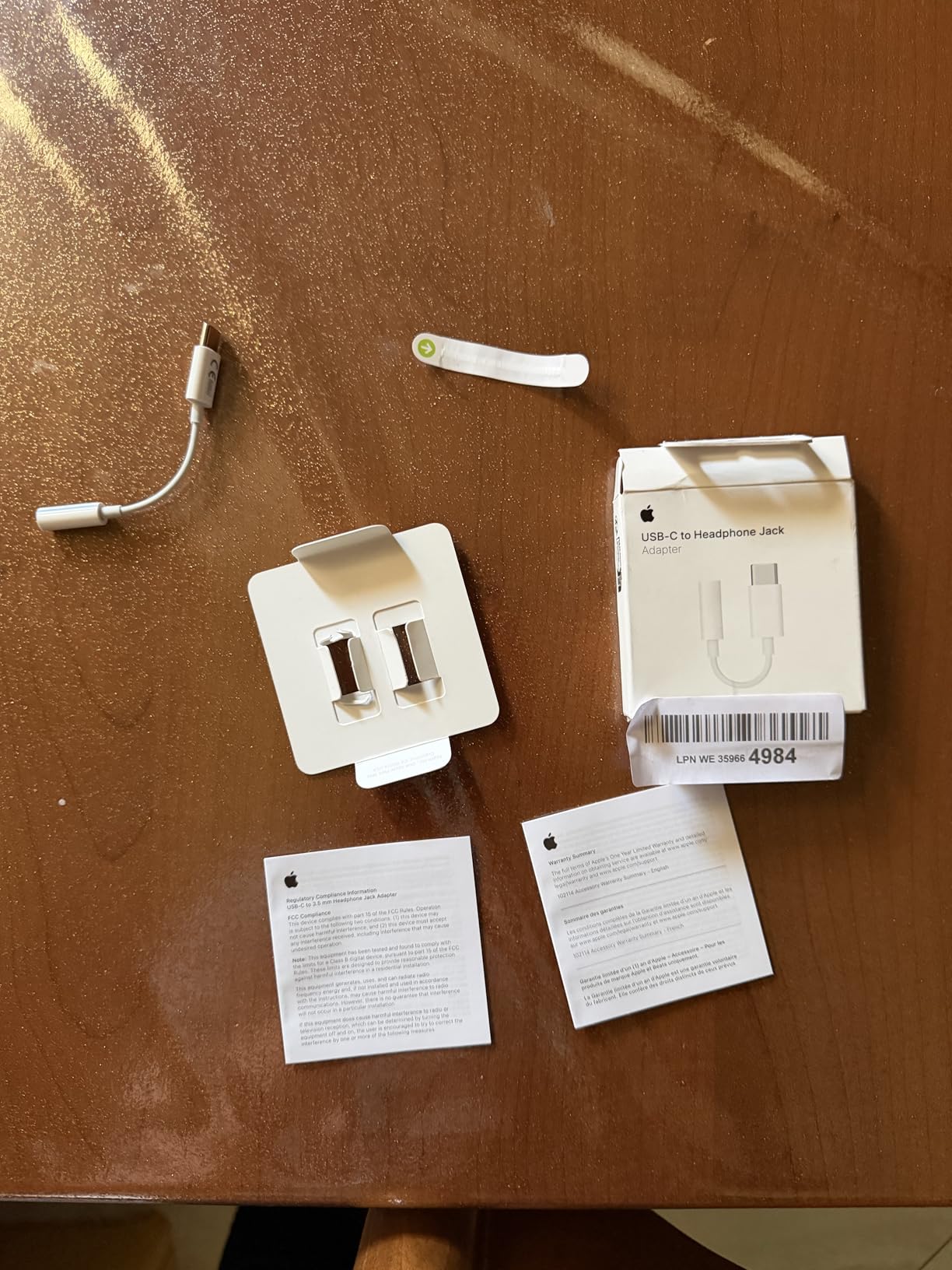 Apple Adattatore da USB-C a jack 3,5 mm adattatore