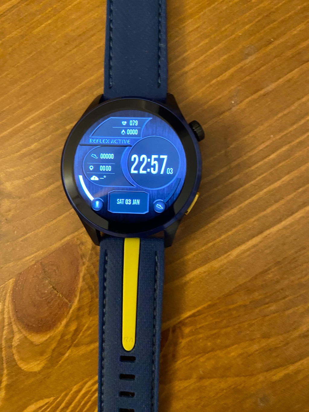 Reflex Active Venture 400 R smartwatch GPS blu giallo AMOLED