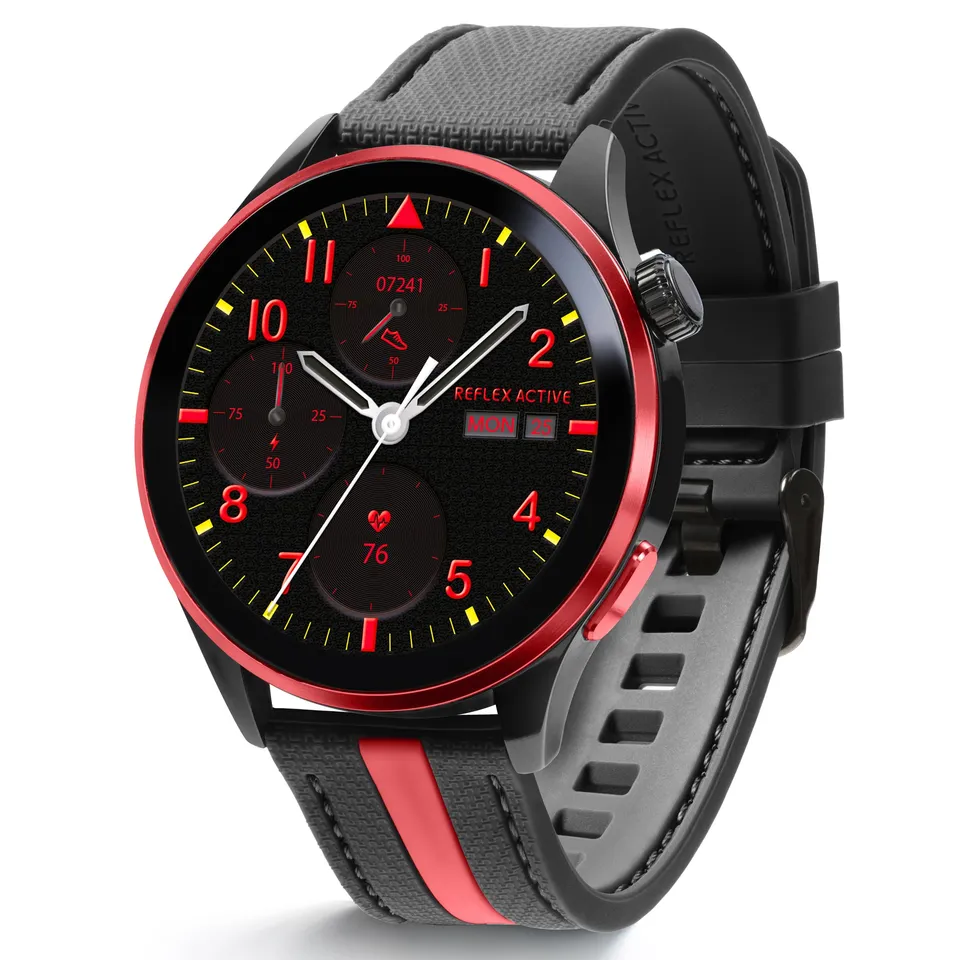 Reflex Active Venture 400 R smartwatch nero rosso AMOLED GPS
