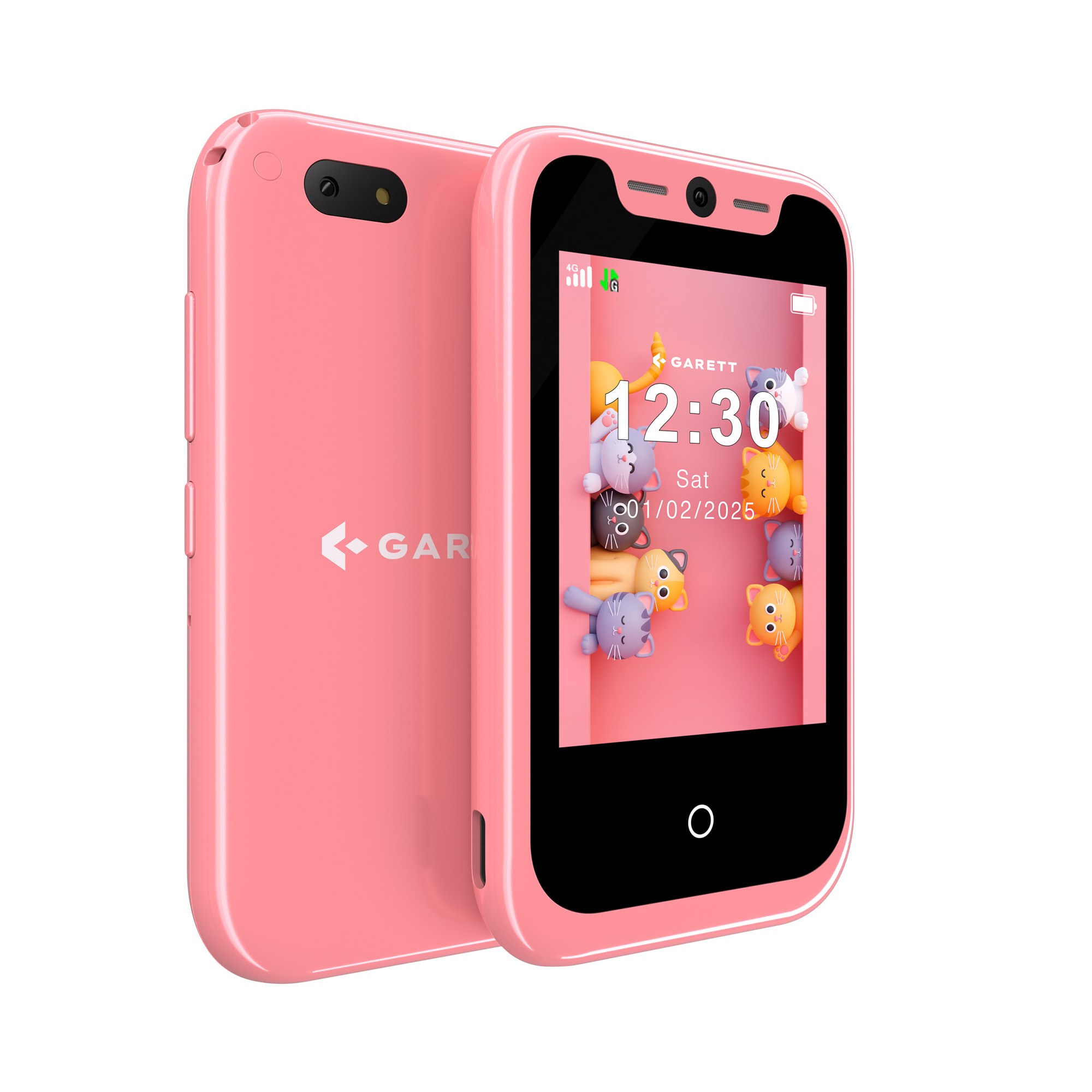 Garett OneKid Phone telefono bambini rosa 2,8"