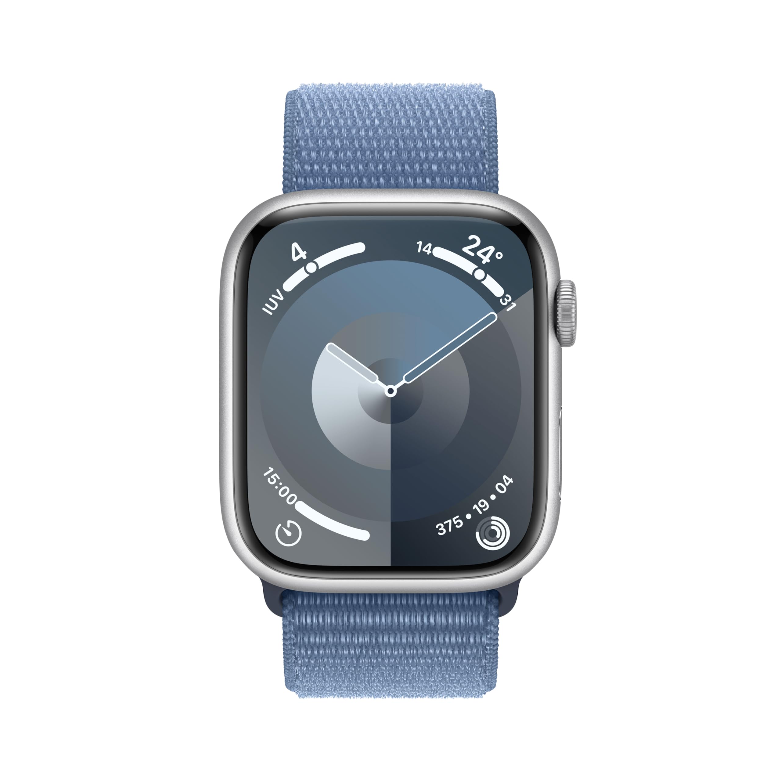 Apple Watch Series 9 GPS Cellular 45mm smartwatch argento
