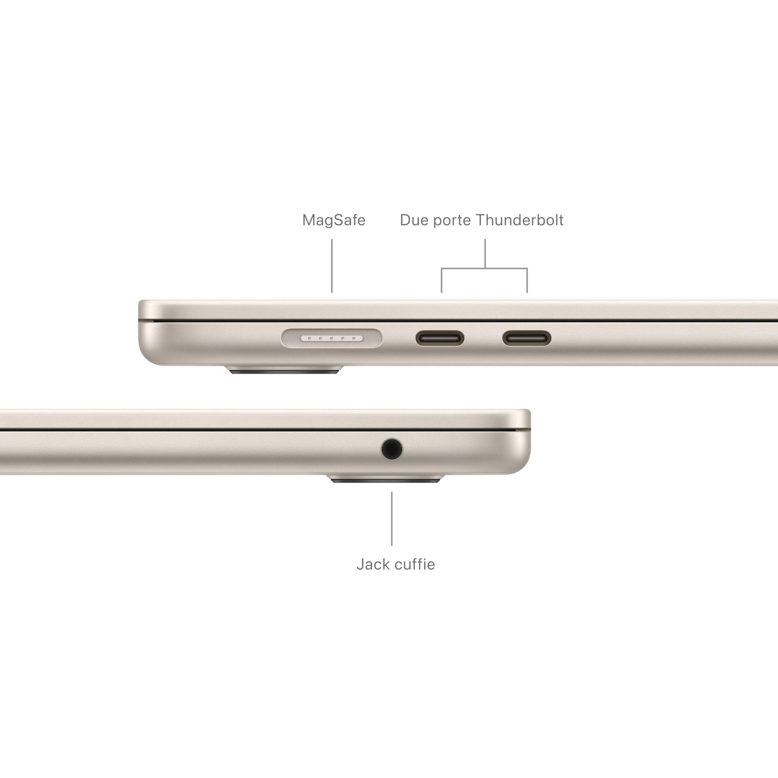 Apple MacBook Air 15 M3 portatile 24GB 512GB galassia