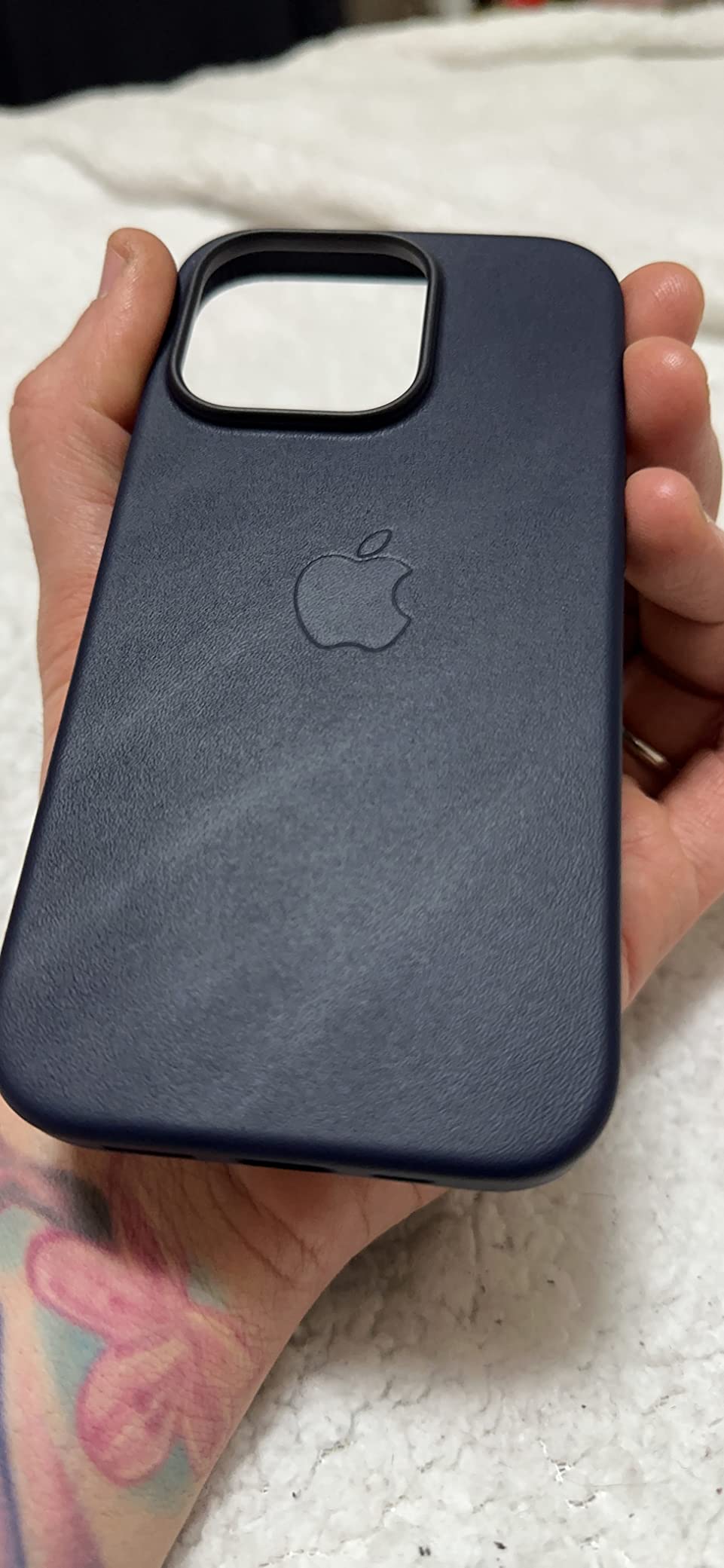 Apple iPhone 14 Pro custodia in pelle MagSafe inchiostro