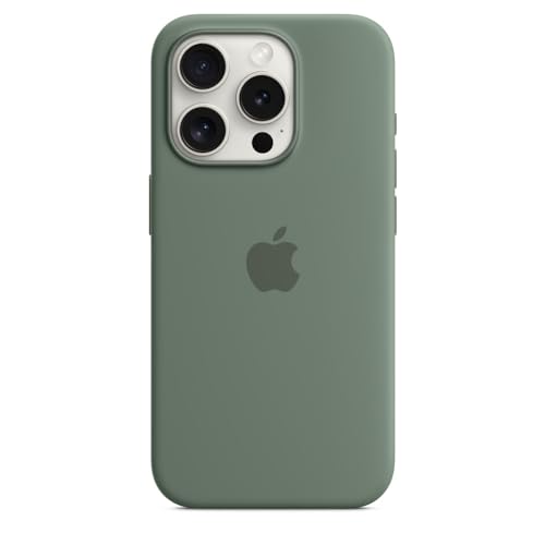 Apple iPhone 15 Pro custodia silicone Cipresso MagSafe