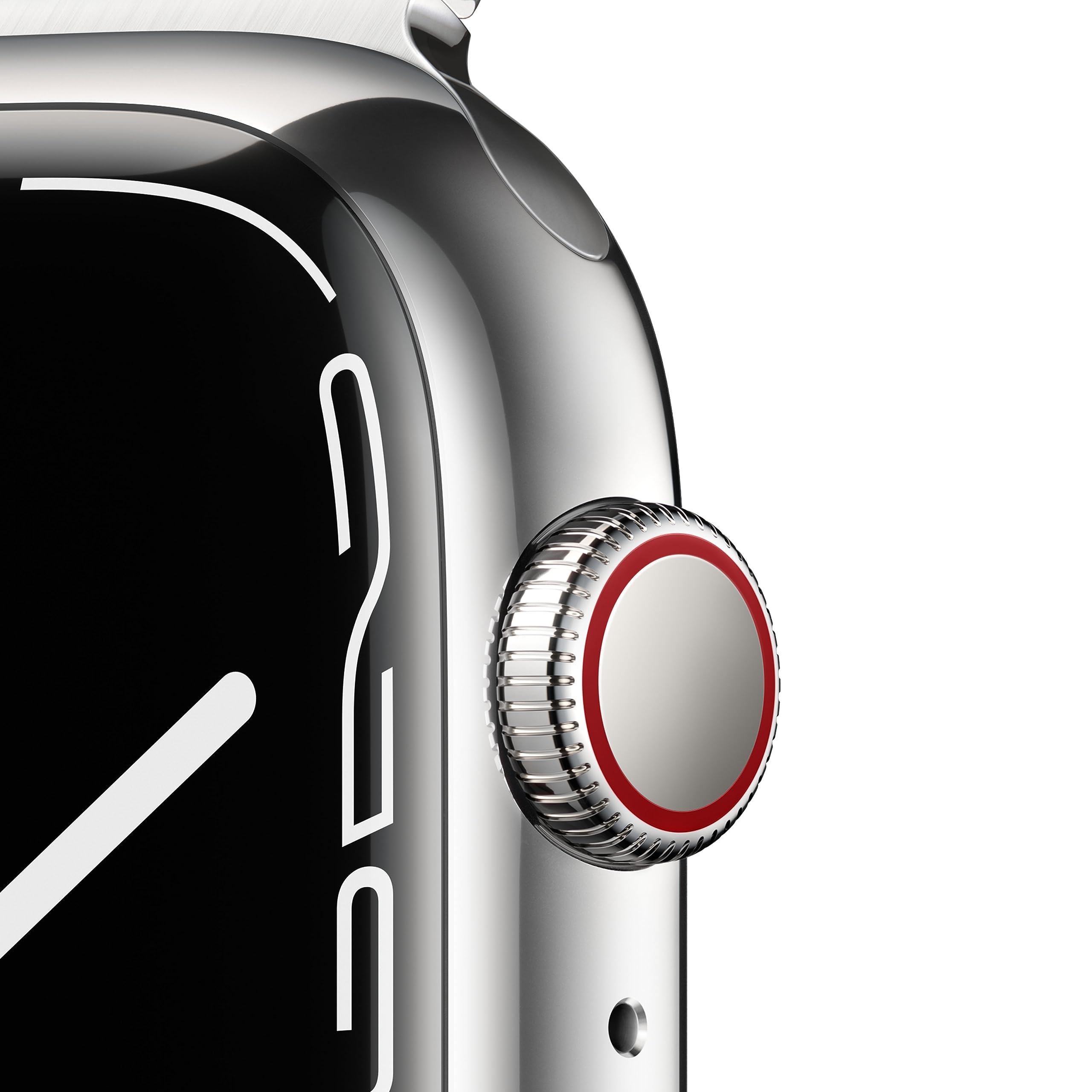 Apple Watch Series 7 GPS Cellular 45mm smartwatch argento milanese