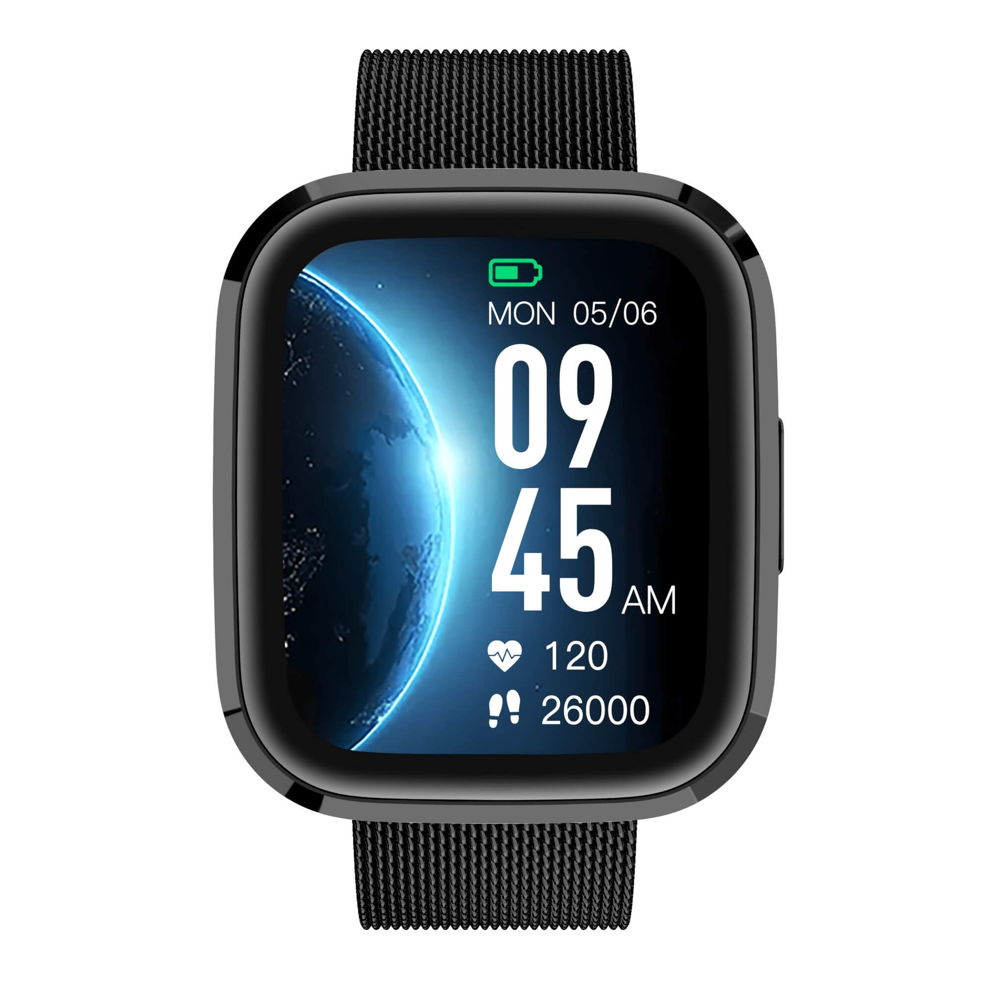 Garett GRC Style smartwatch nero acciaio chiamate Bluetooth