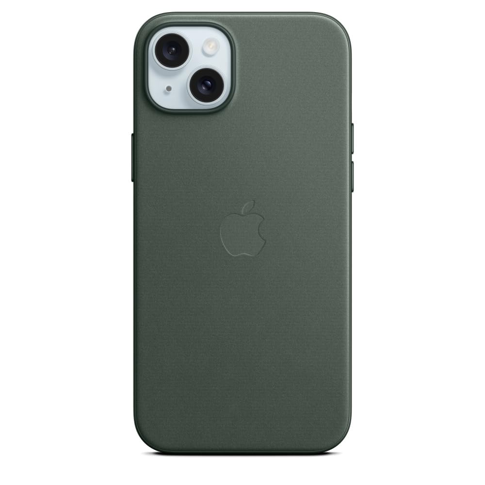 Apple Custodia FineWoven iPhone 15 Plus Sempreverde