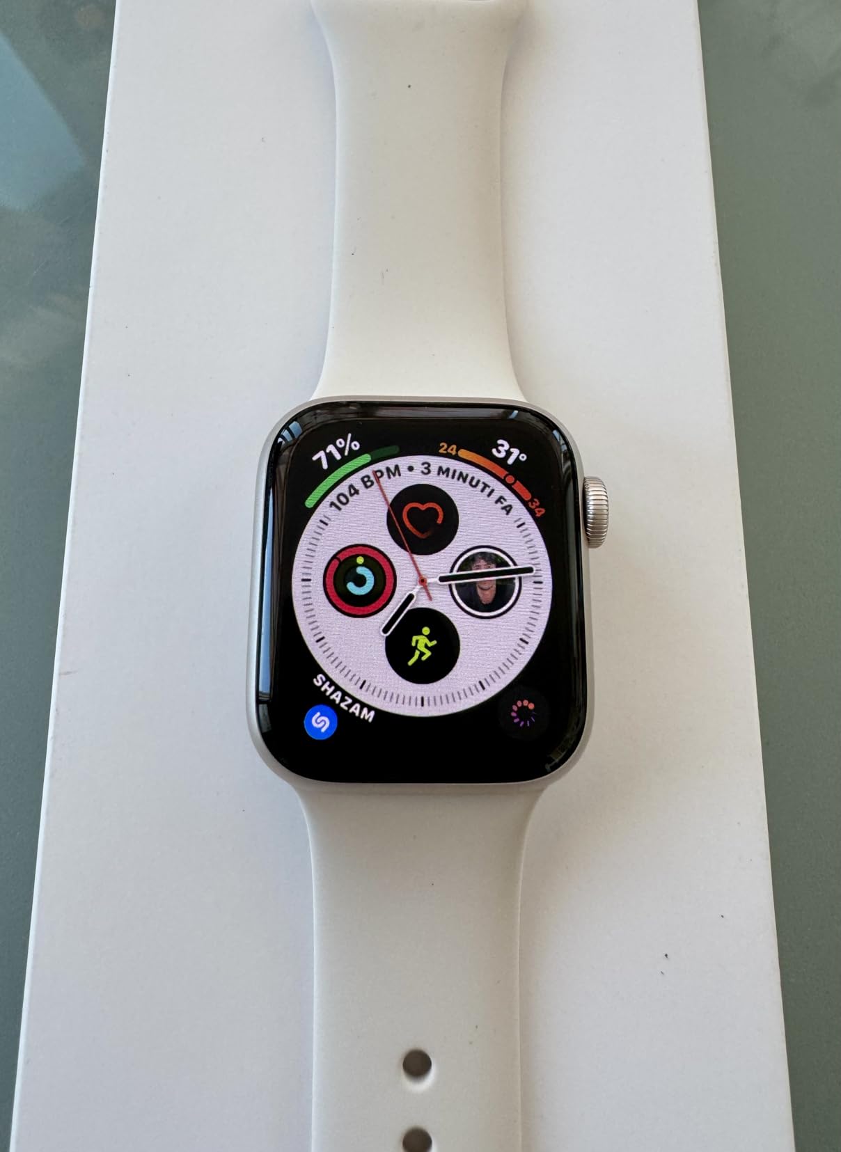 Apple Watch SE 2ª gen. smartwatch GPS 40 mm argento fitness