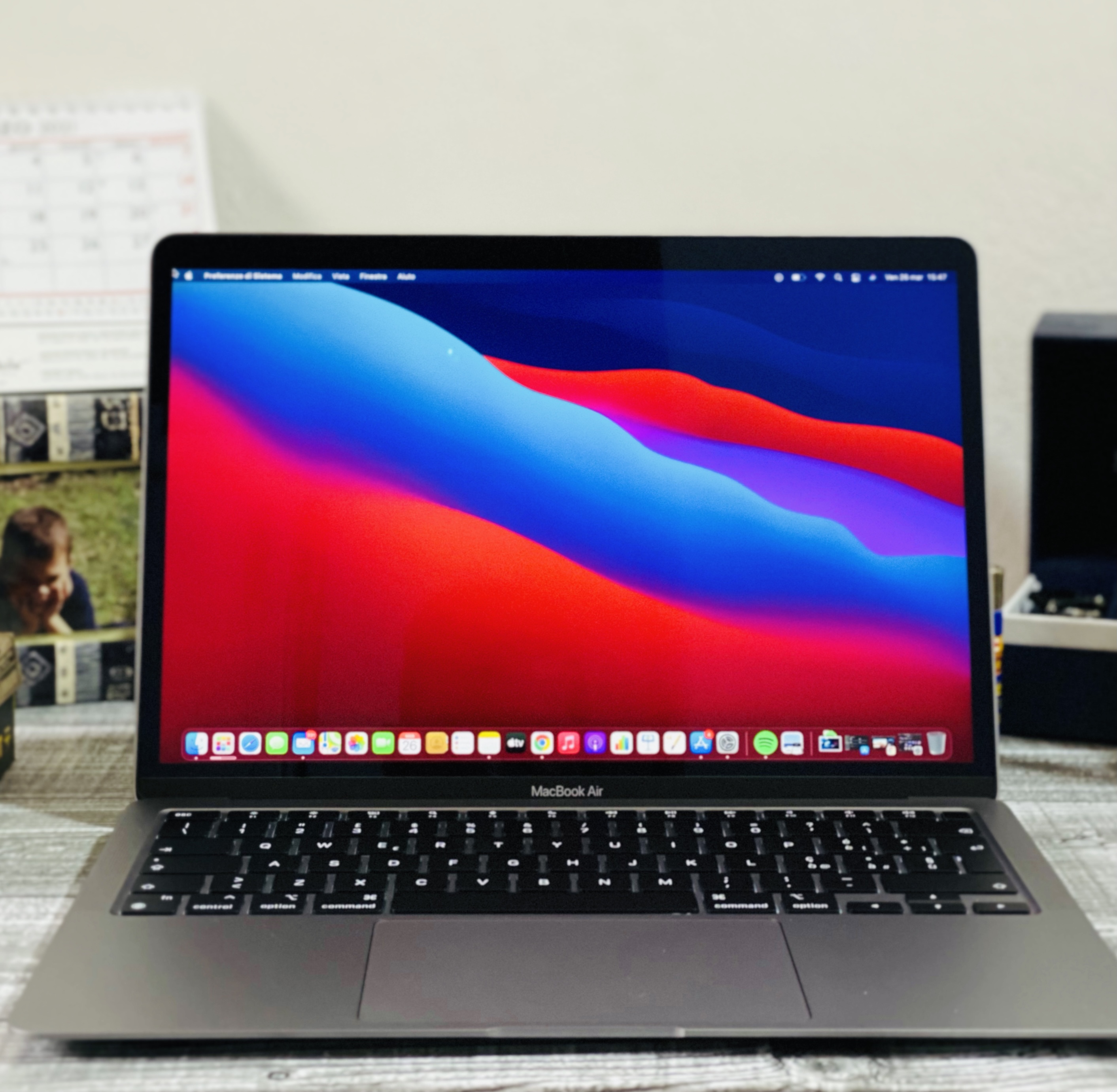 Apple MacBook Air 2020 M1 Notebook 13" 8GB 512GB Grigio siderale