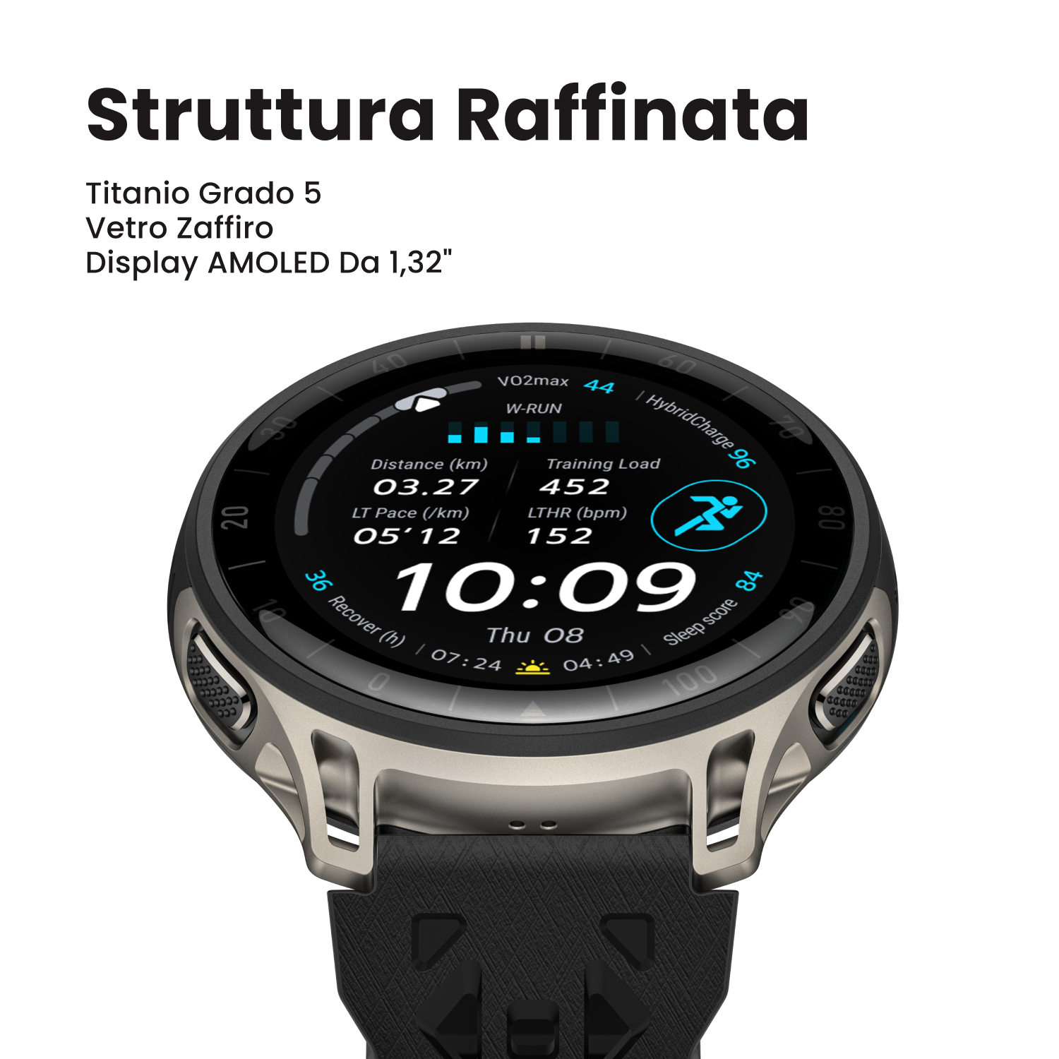 Huami Cheetah 2 Pro smartwatch titanio zaffiro corsa