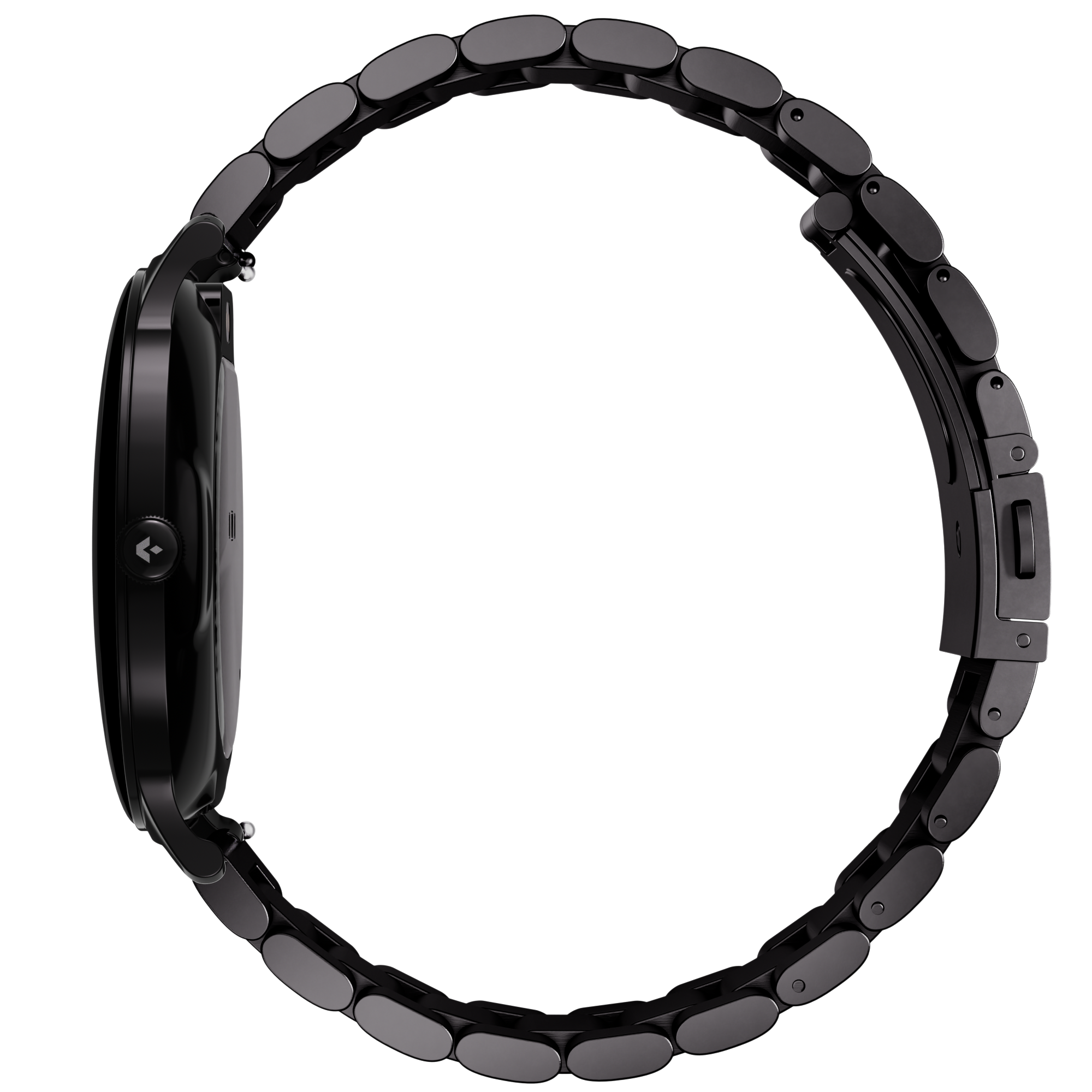 Garett Quantum Glow smartwatch nero acciaio AMOLED