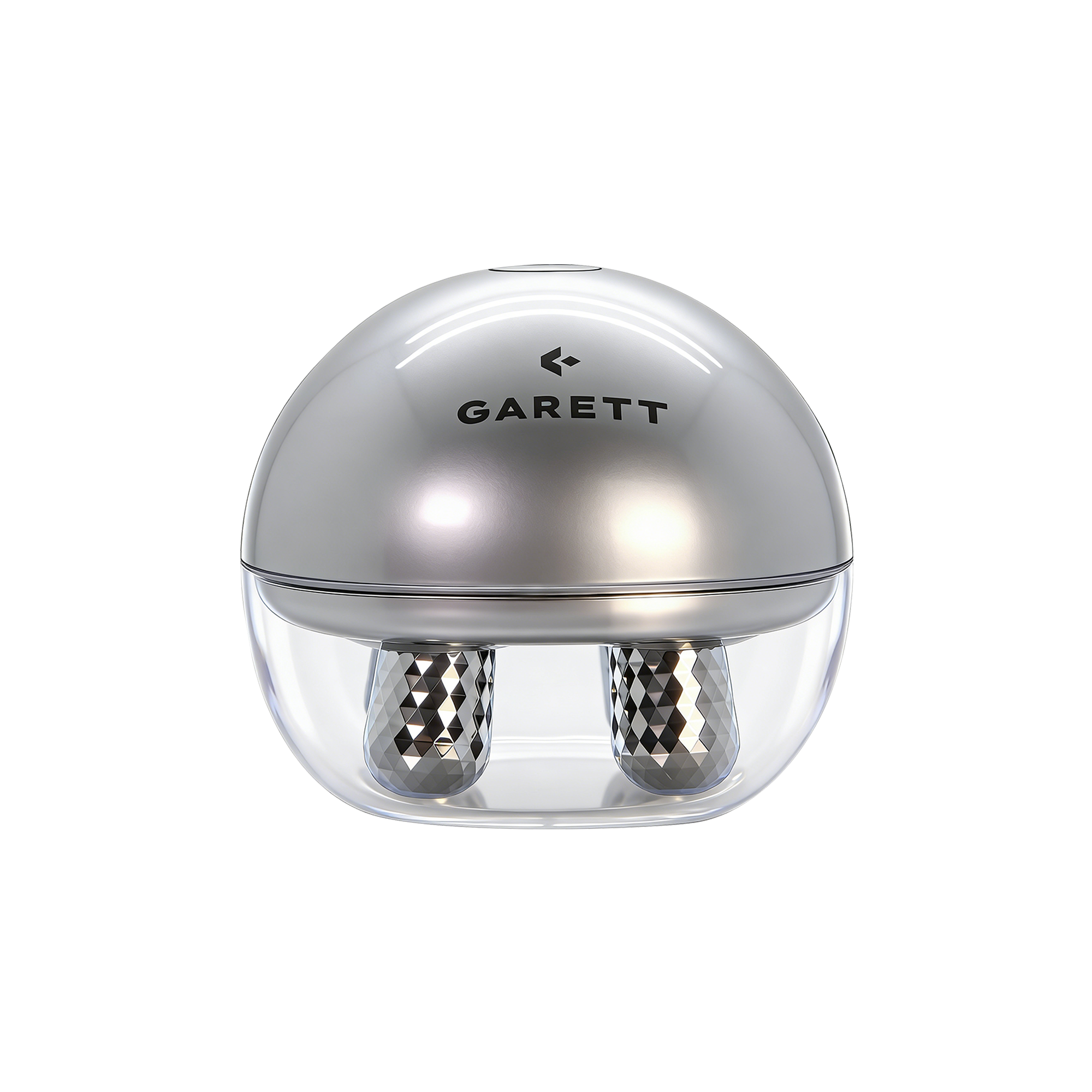 Garett Beauty Pretty Face Glow Massaggiatore Viso Silver