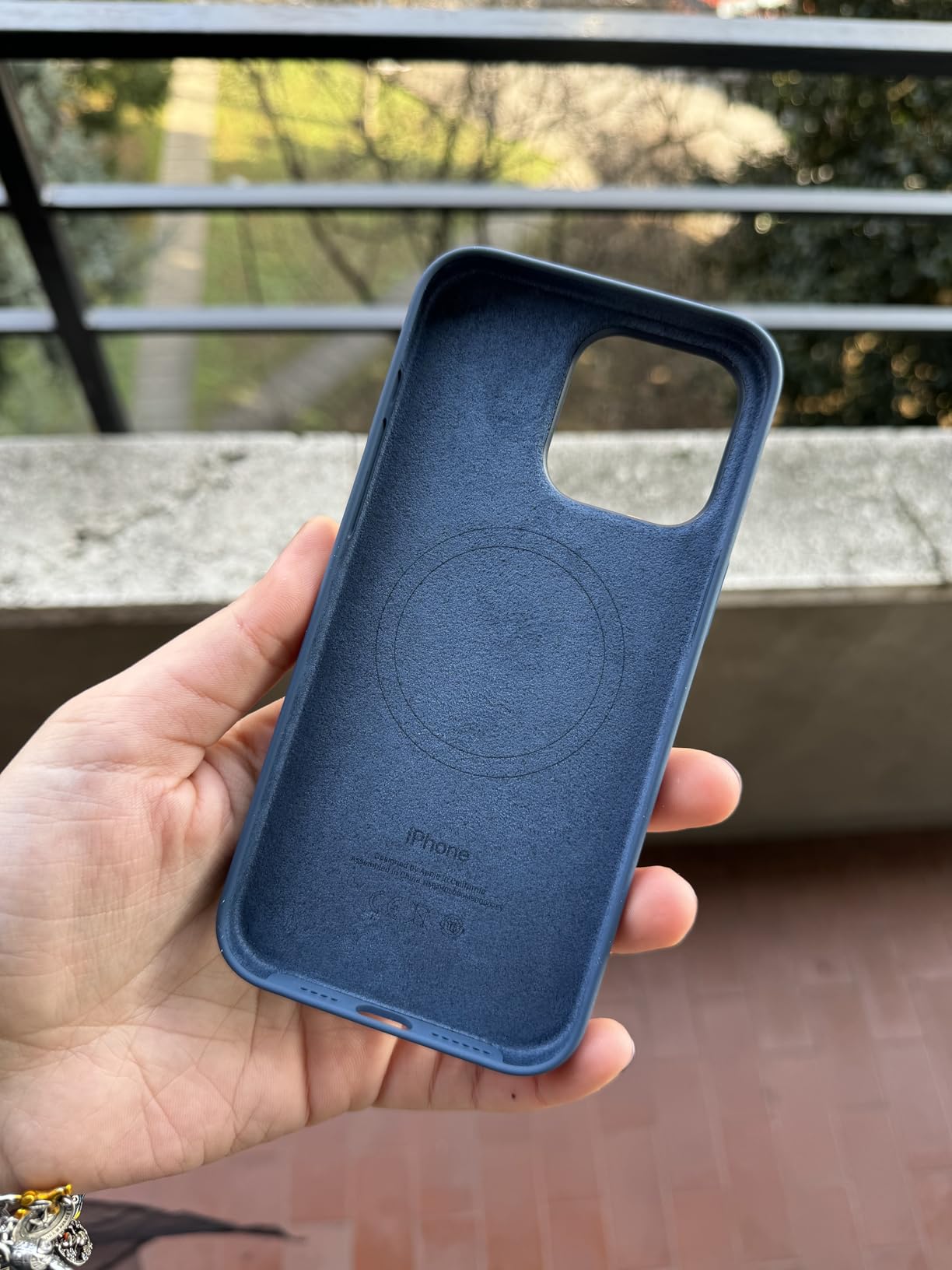 Apple iPhone 15 Pro Max custodia trasparente MagSafe