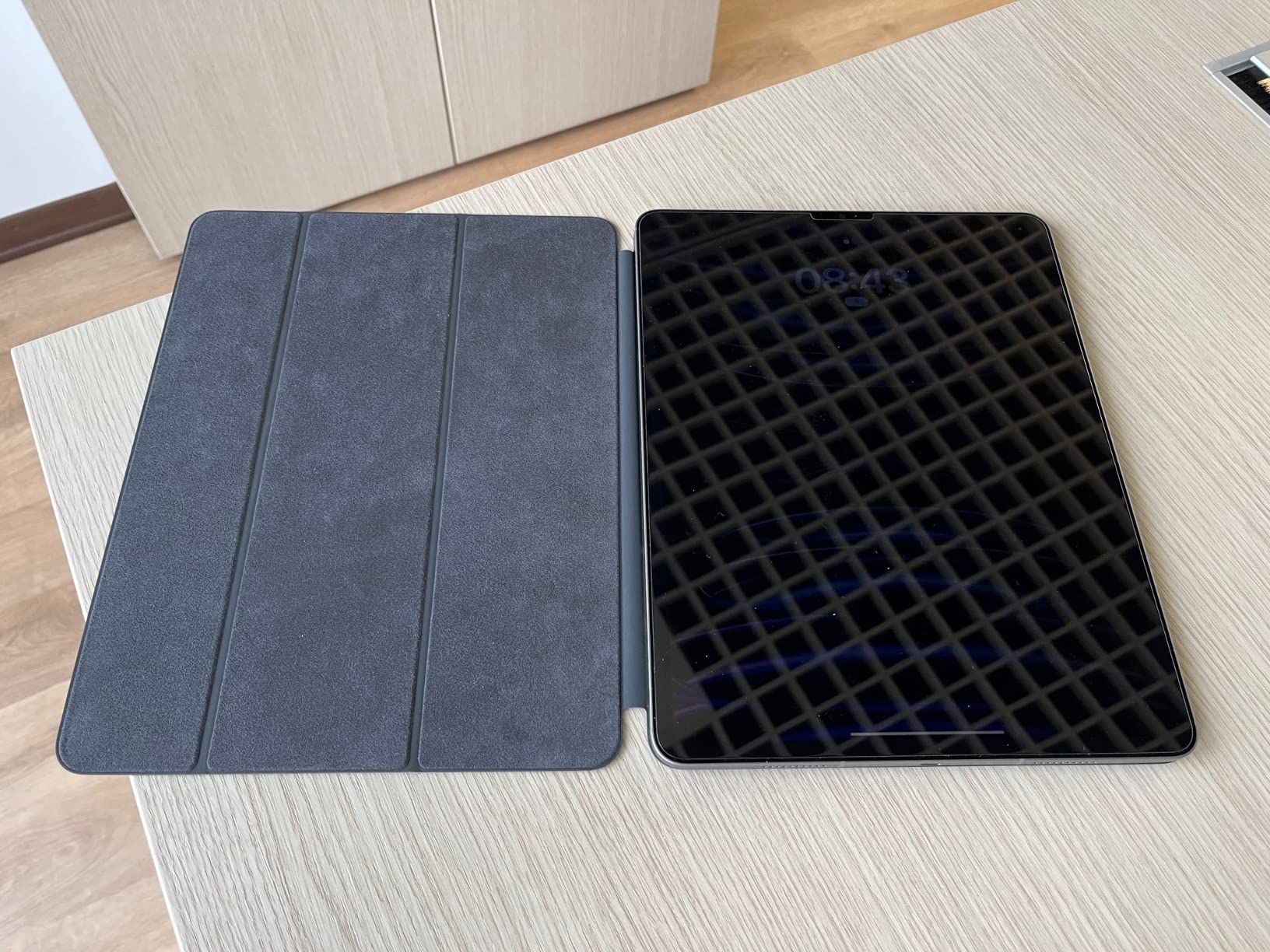 Apple Smart Folio iPad Pro 12,9 5 gen custodia bianca