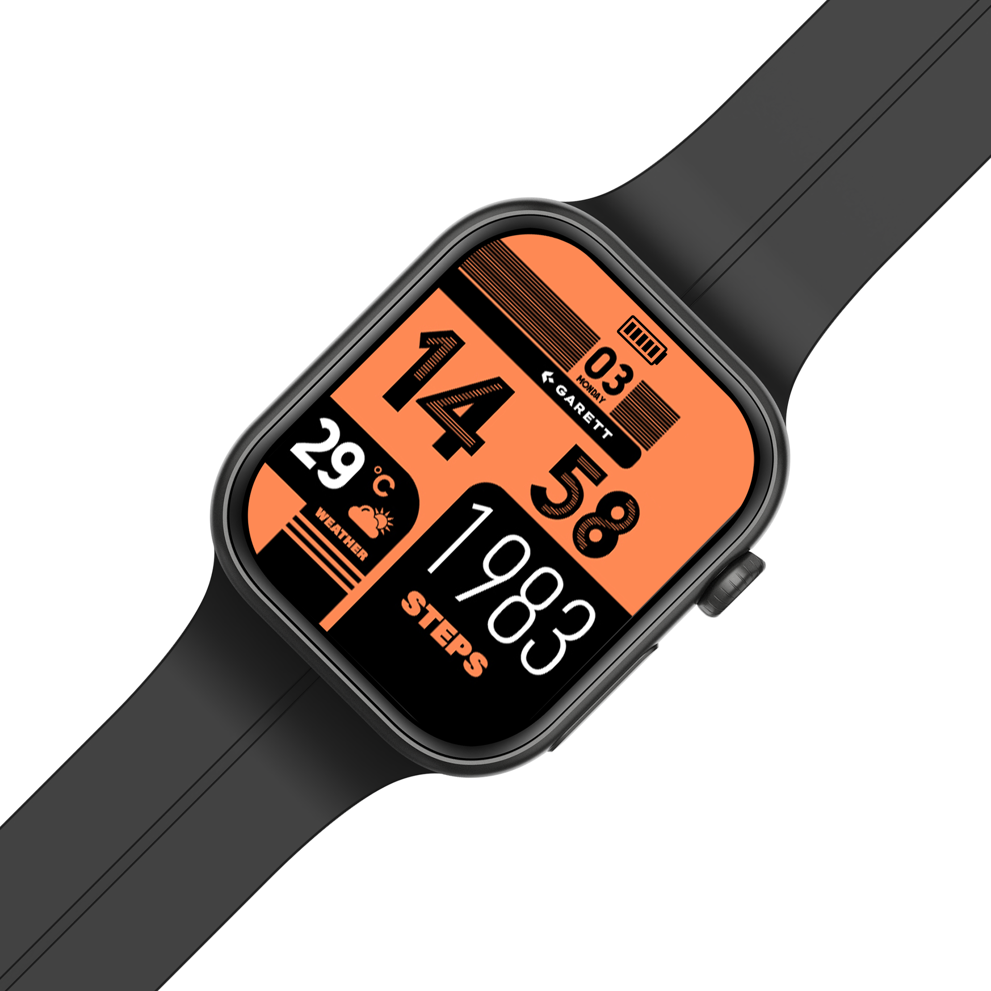 Garett Next AI 4G smartwatch nero AMOLED