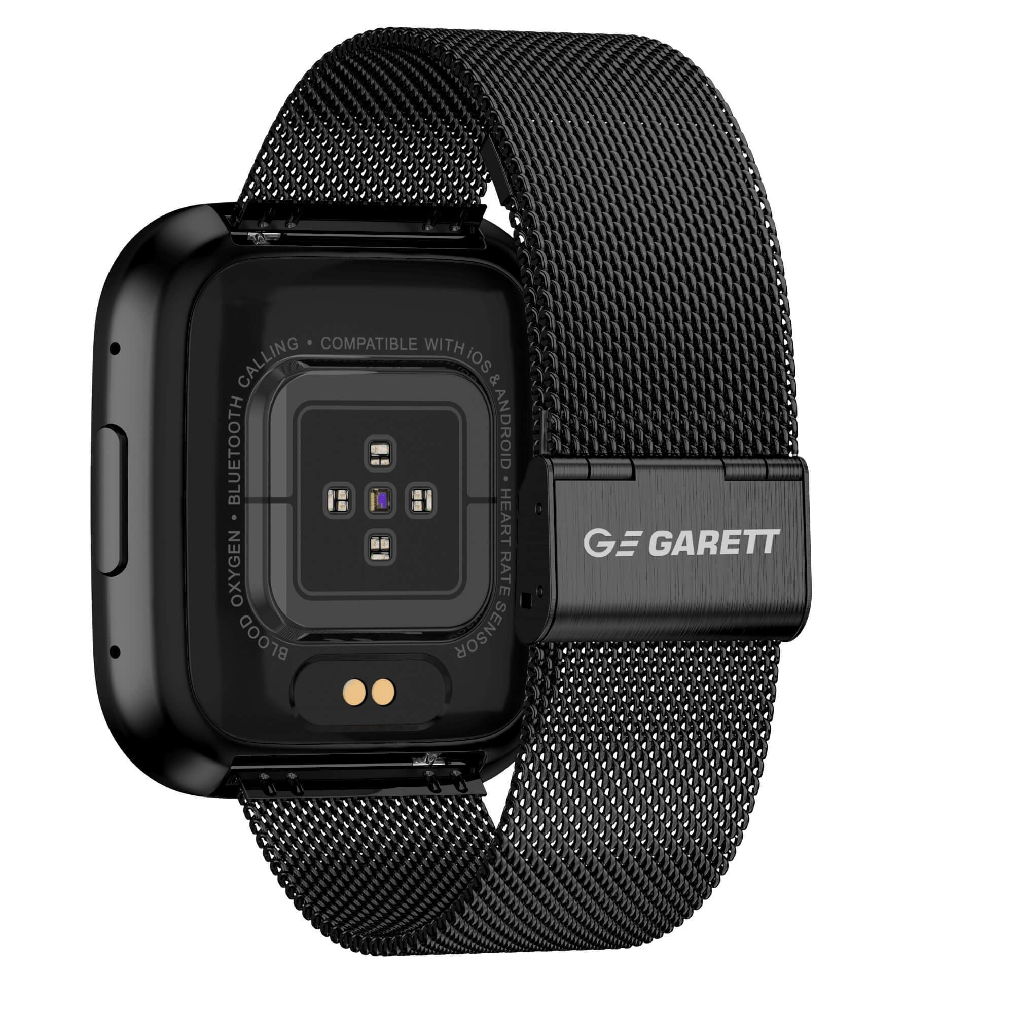 Garett GRC Style smartwatch nero acciaio chiamate Bluetooth