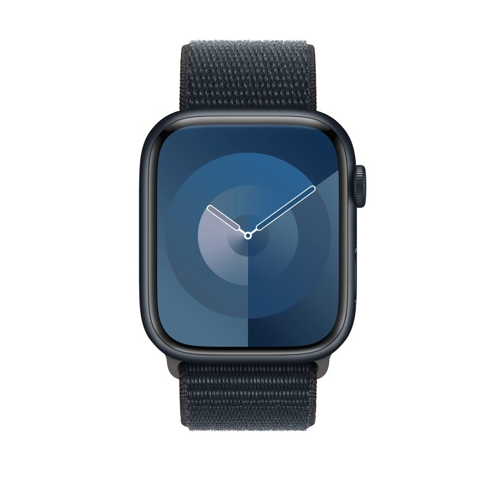 Apple Watch Sport Loop 45 mm Cinturino Mezzanotte XL Nylon