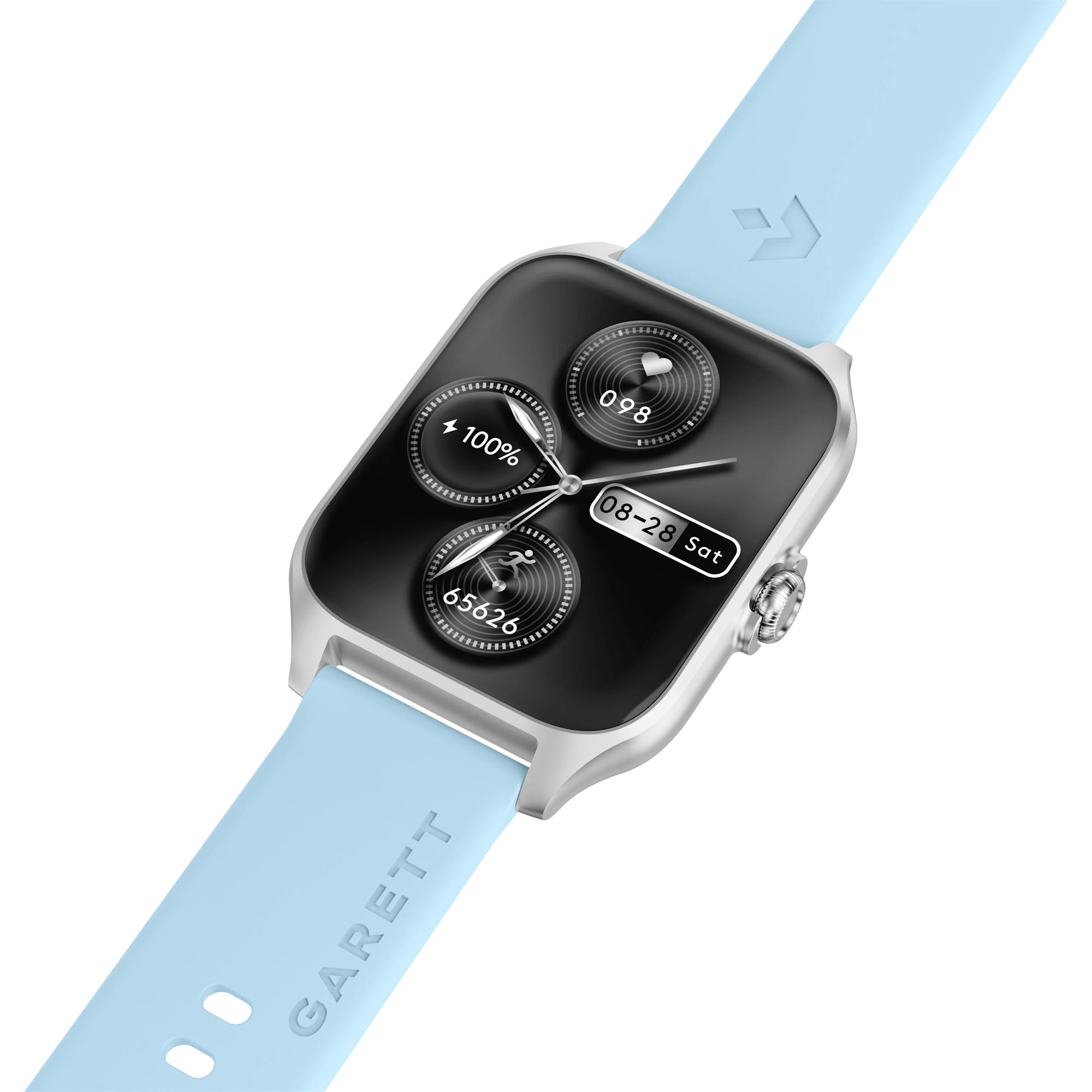 Garett GRC Activity 2 smartwatch argento opaco AMOLED