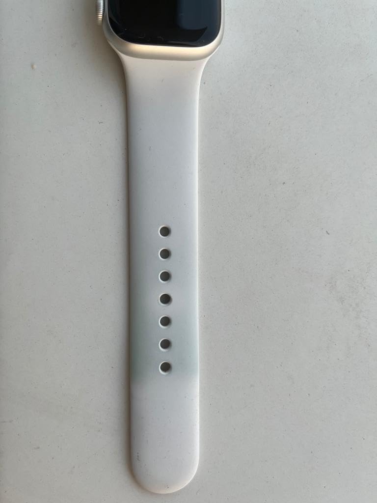 Apple Watch Series 8 GPS 41mm smartwatch argento bianco