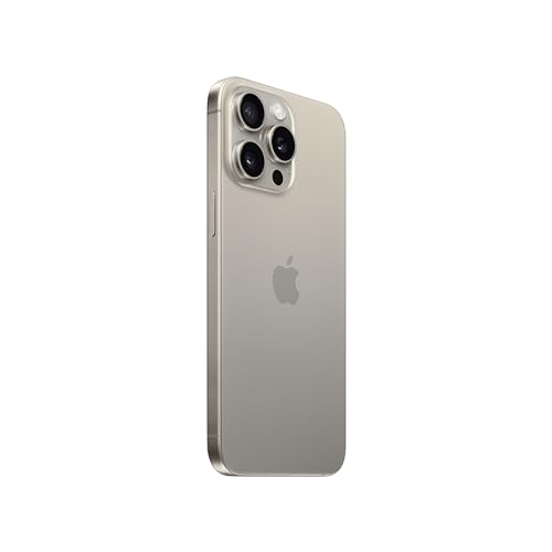 Apple iPhone 15 Pro Max smartphone 256GB titanio naturale 48MP